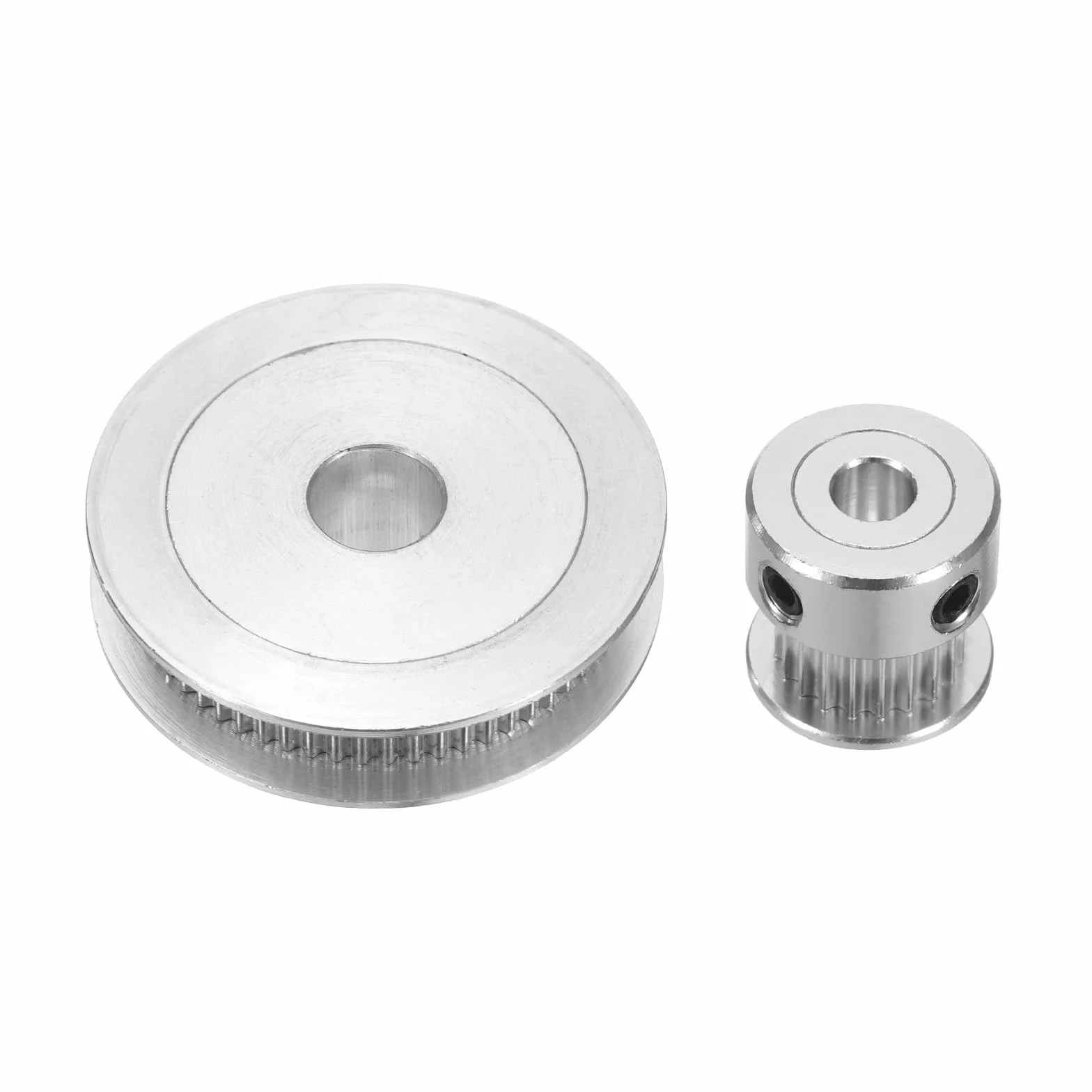 QUARKZMAN GT-2 koło synchroniczne 20 i 60 zębów 5&10 mm otwór, koło zębate ze stopu aluminium z paskiem 280x6 mm do drukarki 3D CNC