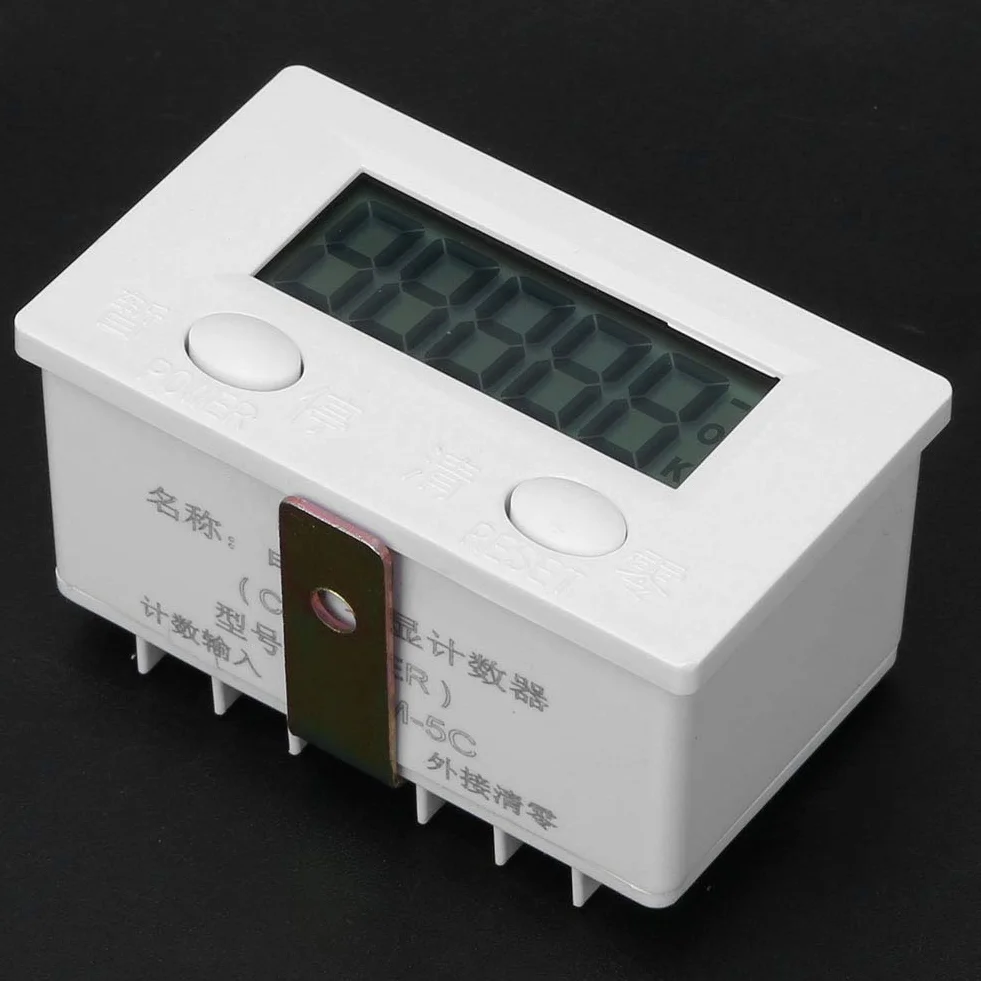 Licznik indukcyjny BEM-5C z metalowym przełącznikiem, 5-cyfrowy wyświetlacz LCD, czujnik 12φ