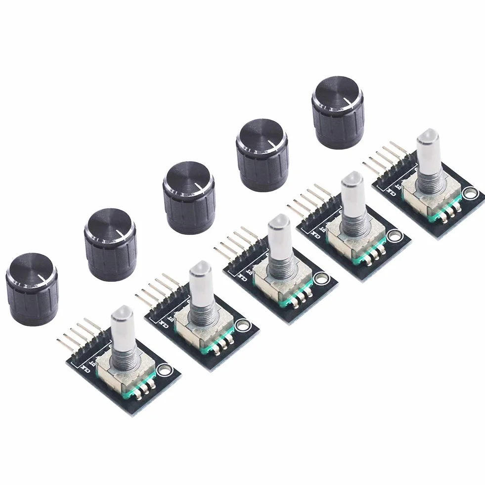 Obrotowy moduł enkodera KY-040 z przyciskiem do Arduino