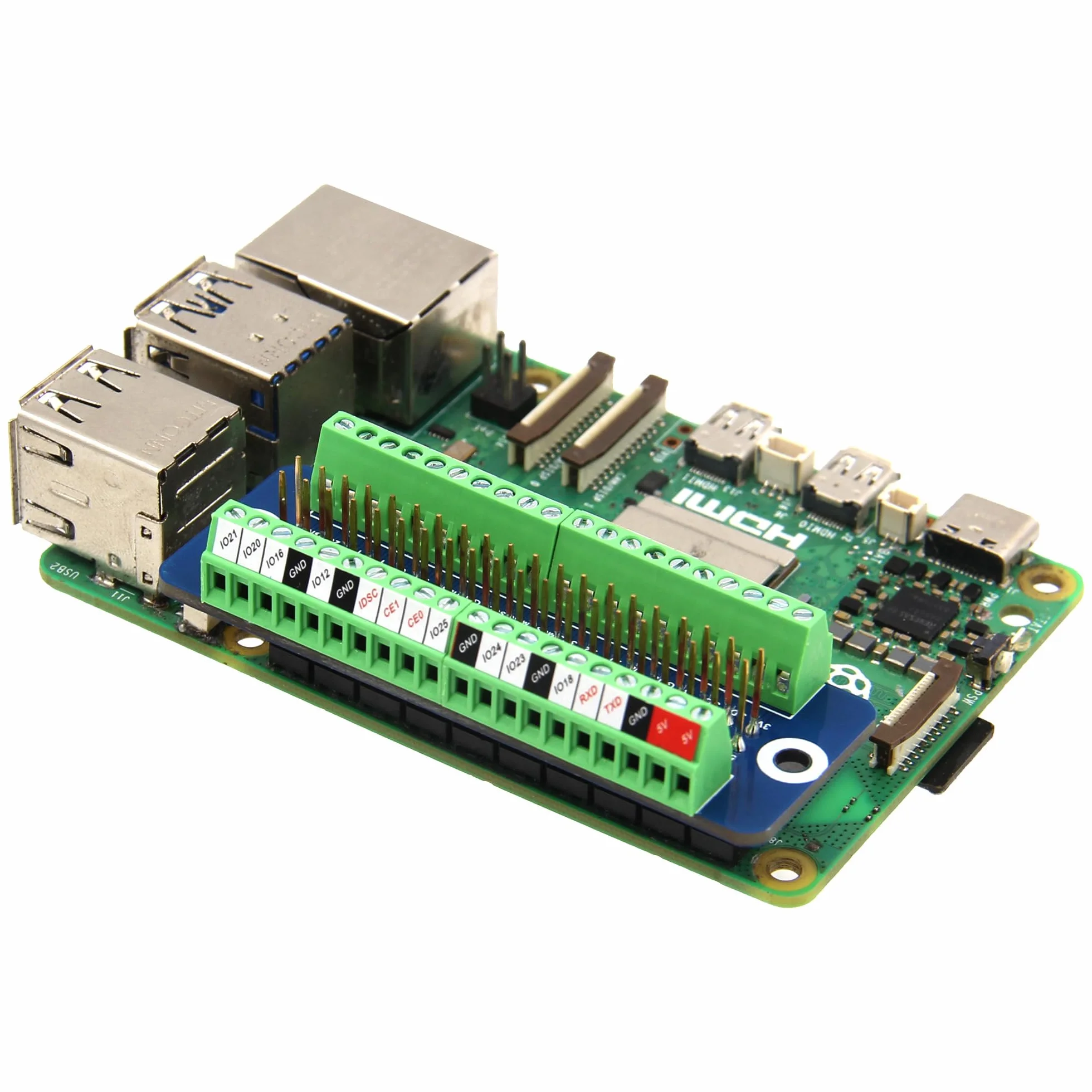 Geekworm G469 GPIO Terminal Block Breakout Board dla Raspberry Pi 4B/3B+/3B/ Zero 2W