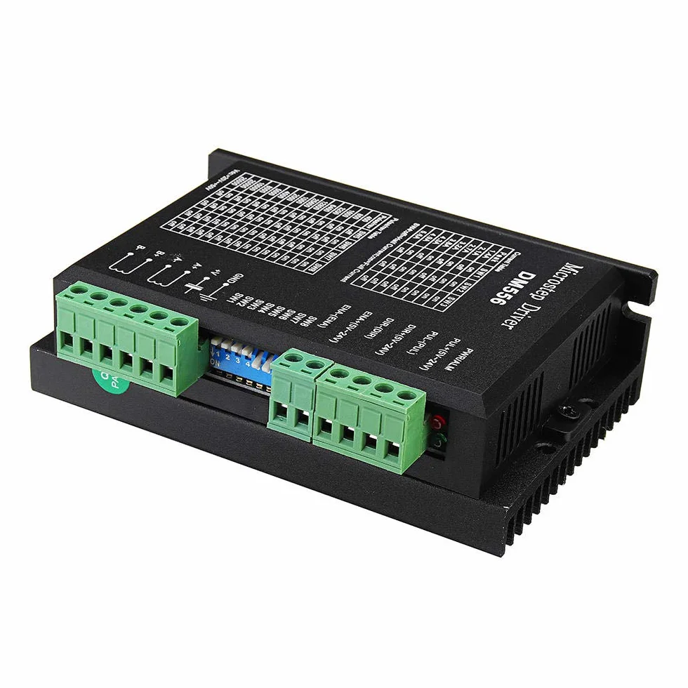DollaTek 5,6 A DC 24-50V 57/86 2-fazowy sterownik krokowy DM556 Sterownik silnika krokowego