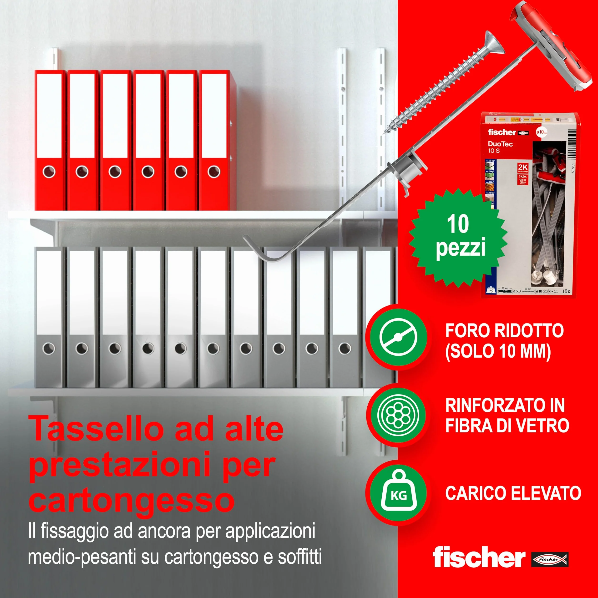 Fischer Duotec 10 S 10 szt