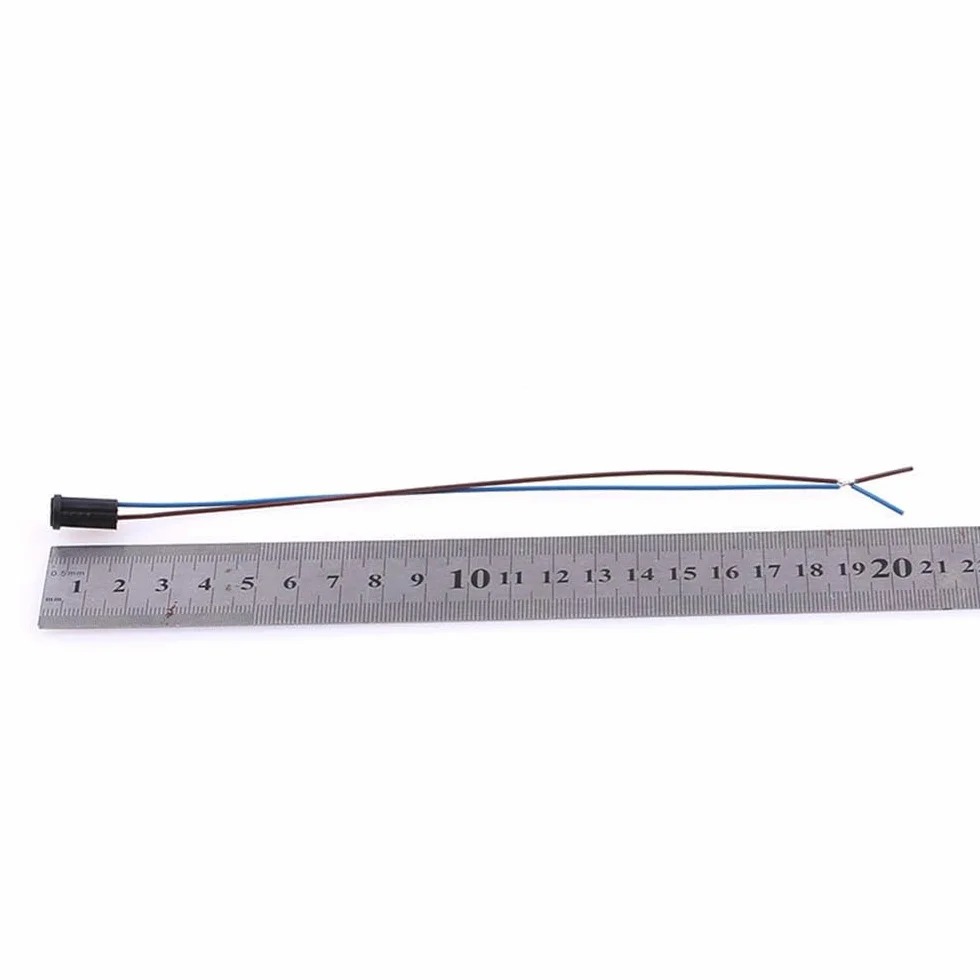 20 sztuk G4 Wtyczka kablowa, podstawa żarówki Ceramiczny uchwyt na lampę G4 20 cm Gniazda lampy 12 V do żarowych Halogenowe złącze LED - Niebieski
