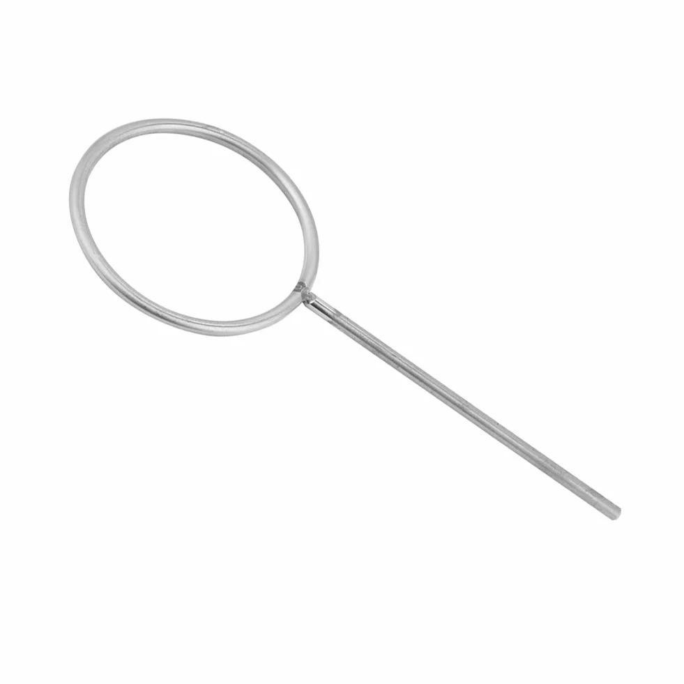 Retorta laboratoryjna ze stali nierdzewnej, odporna na alkalia, pierścień 80mm