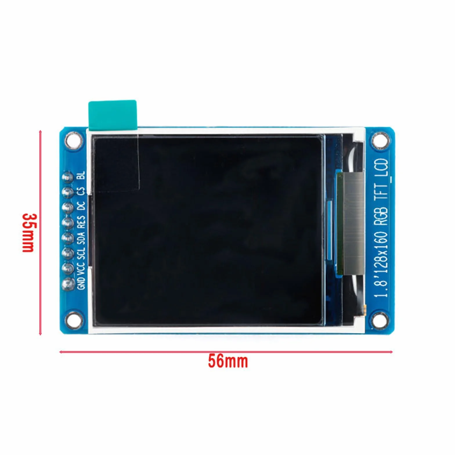 Moduł wyświetlacza TFT LCD 128x160 IPS 1,77 cala 1,8 cala 2,7V-3,3V kompatybilny z Arduino Raspberry Pi