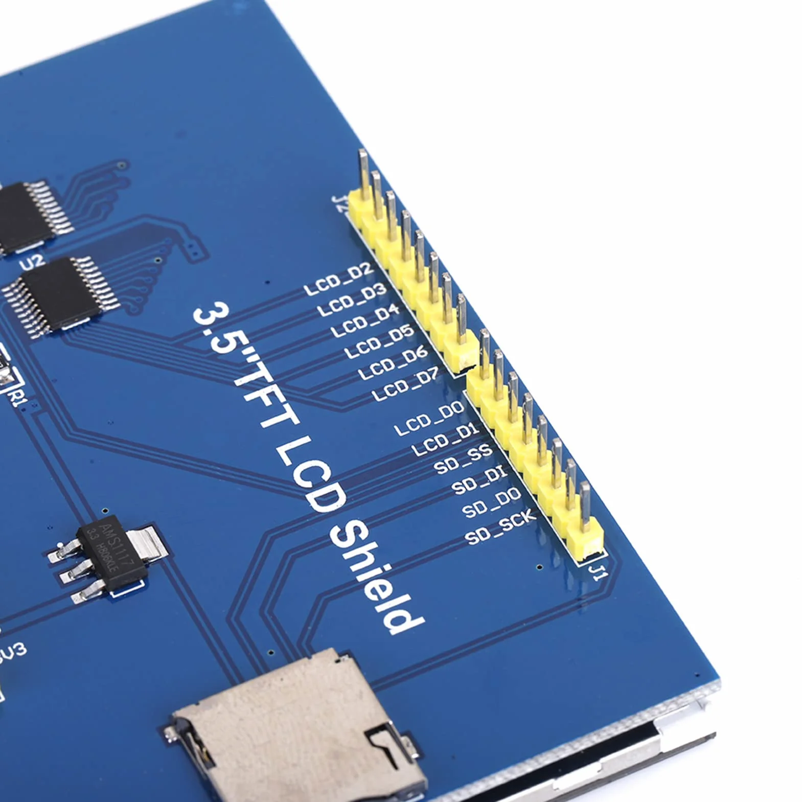 Moduł Wyświetlacza LCD 3,5 Cala 480x320 z Dotykiem Gniazdo Karty Pamięci SPI Flash