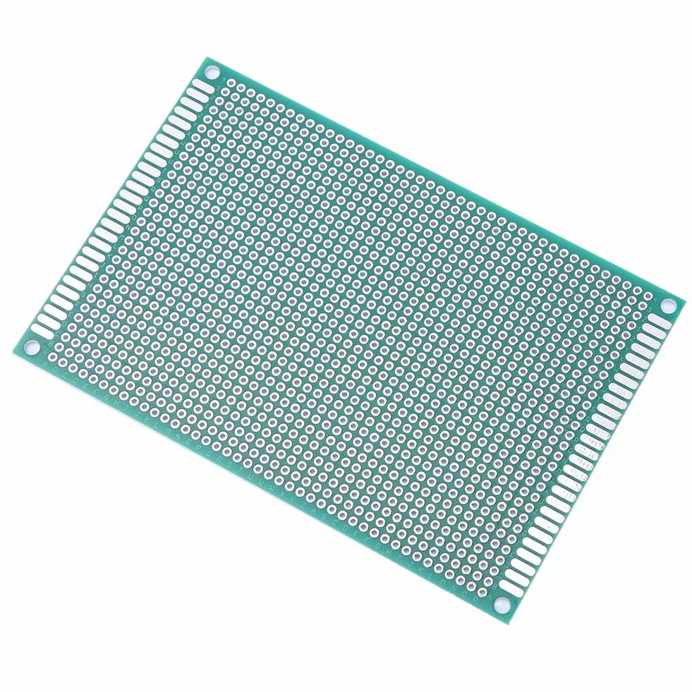 Płytki stykowe Dwustronna płytka drukowana cynowana 8 x 12 cm - 10 sztuk