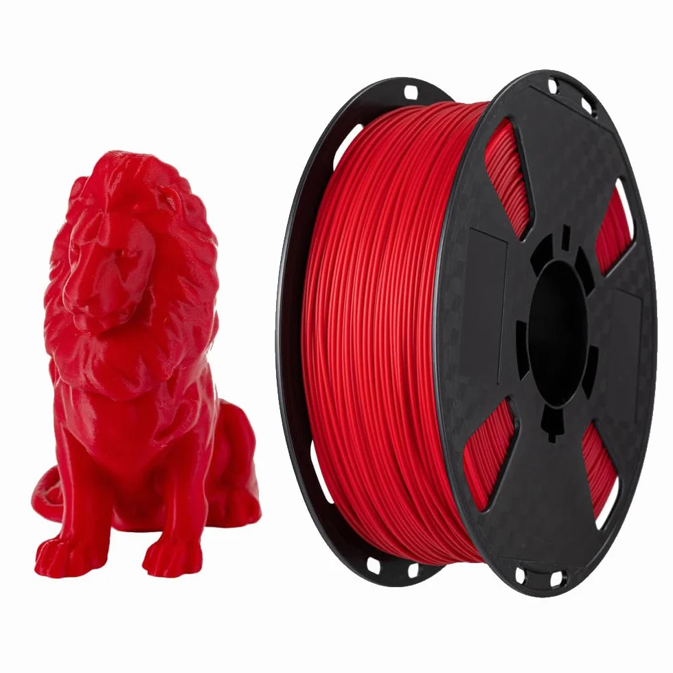 CC3D Maksymalny filament PLA Cherry Red 1,75 mm 1 kg filament do drukarki 3D materiały do drukowania 3D PLA kolor czerwony