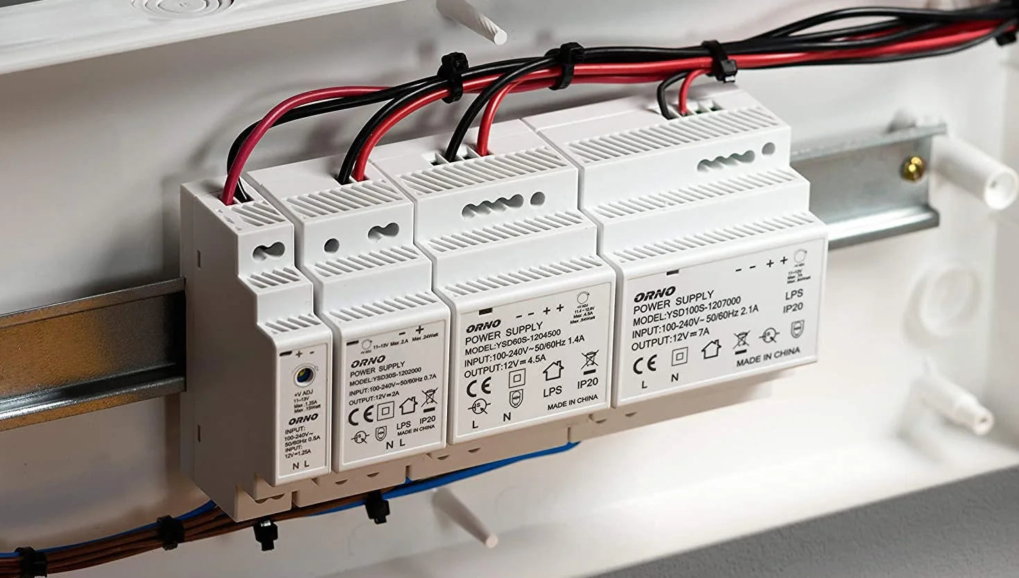ORNO PSU-1646 Zasilacz na Szynę DIN TH35 24 VDC 0,63A 15W 1 Moduł