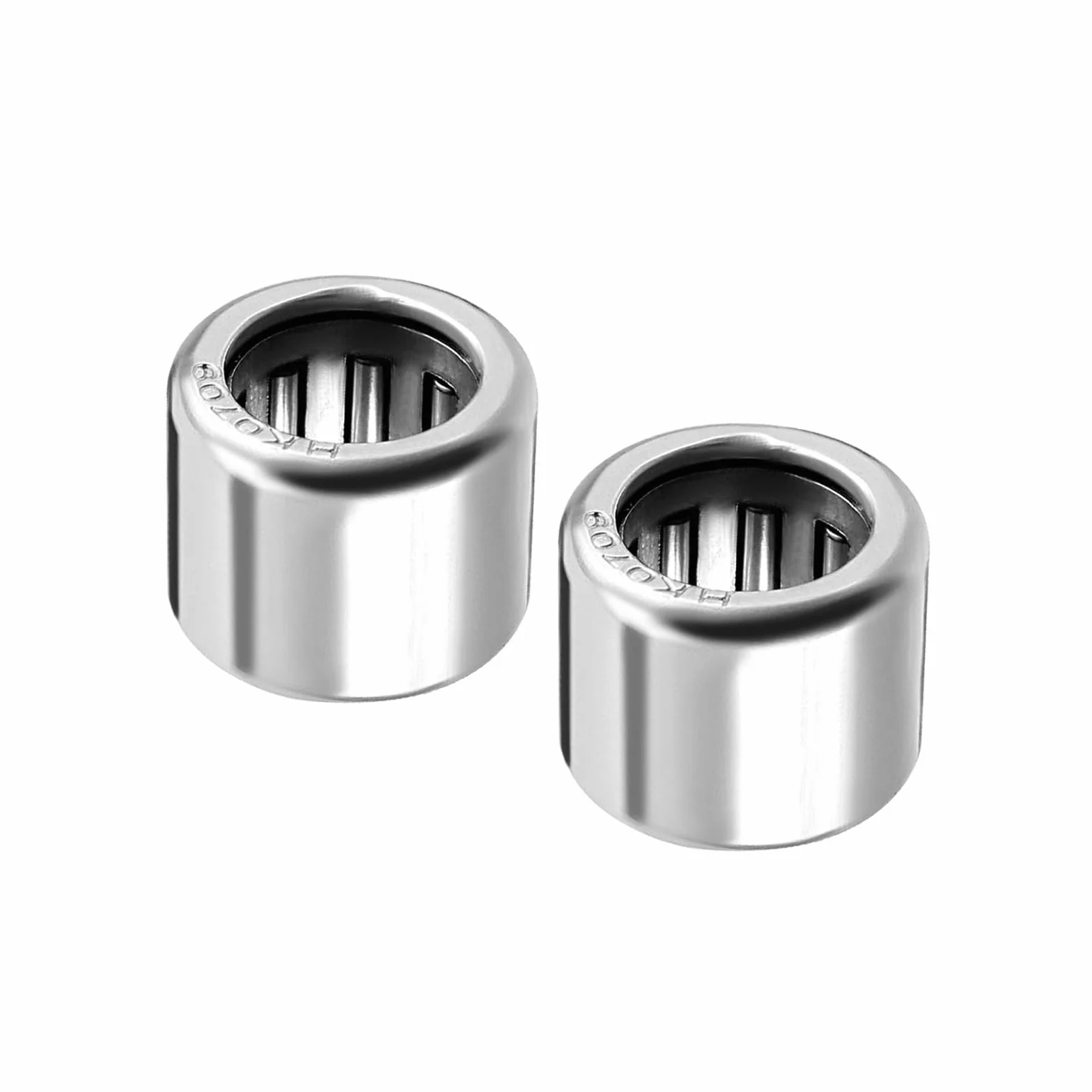 2 szt. łożysk tocznych Hk0709 - [otwór 7 mm x średnica zewnętrzna 11 mm x szerokość 9 mm] klatka zastosowanie sprzętu rolniczego i budowlanego, Gcr27