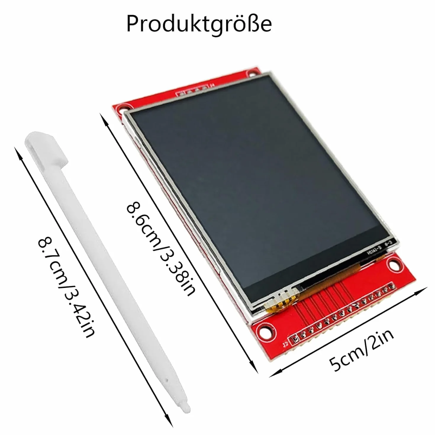 Wyświetlacz TFT LCD 2,8 cala SPI ILI9341 240x320 5V/3,3V z ekranem dotykowym