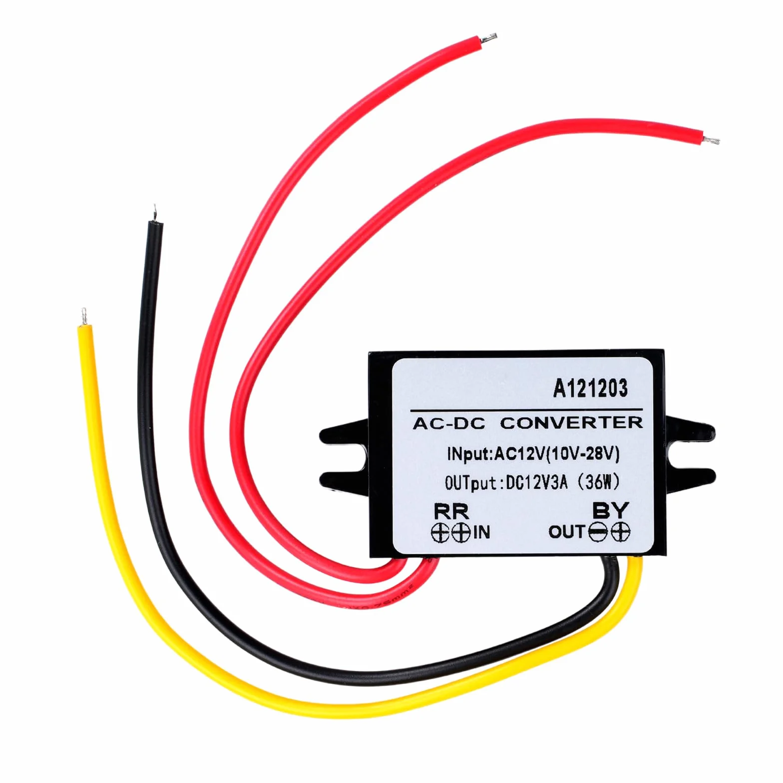 Regulator napięcia 12 V AC 10-28 V do DC 12 V 3 A 36 W konwerter mocy Buck wodoodporny