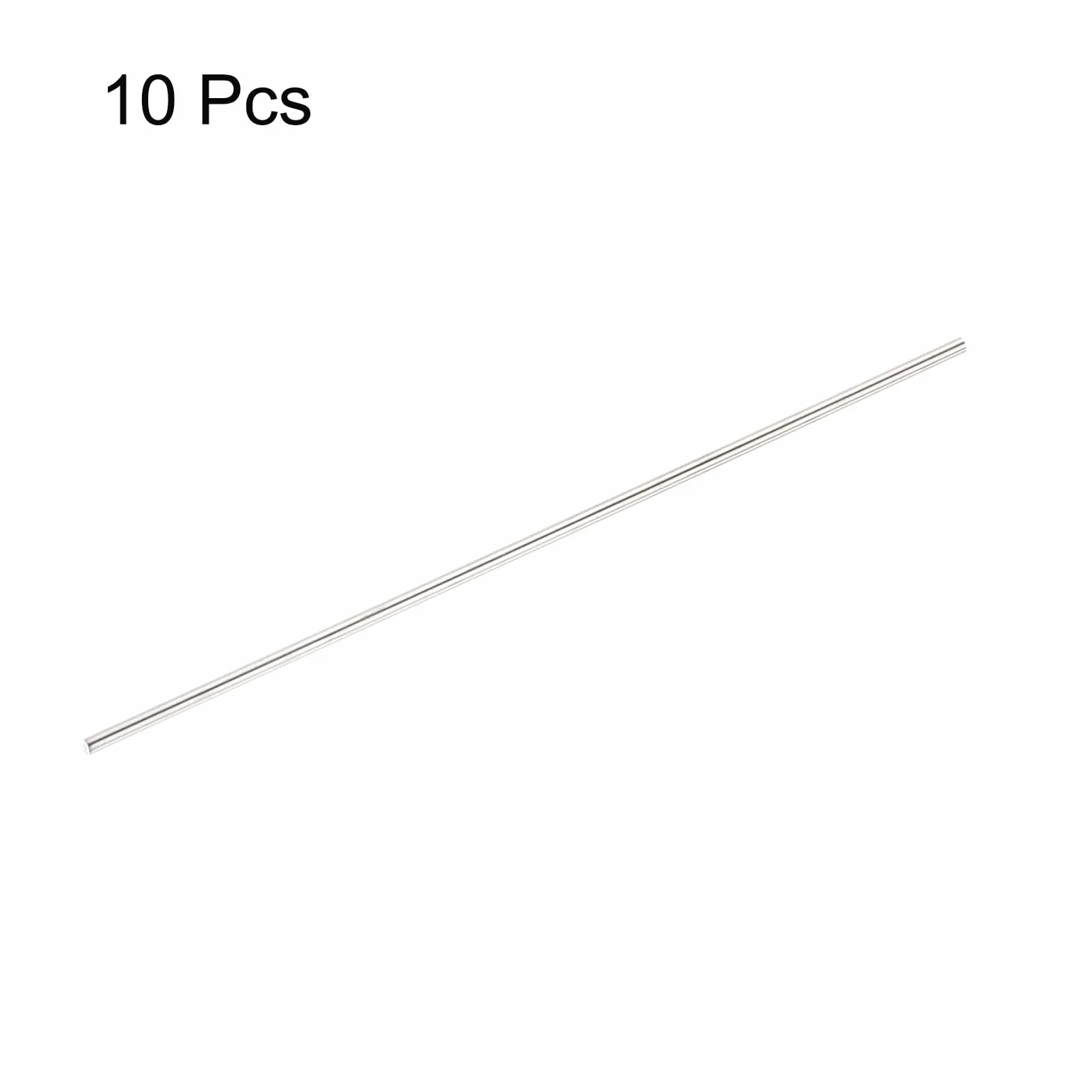 QUARKZMAN 2 mm x 100 mm pręt okrągły ze stali nierdzewnej, metalowy pręt z litego wału, drążek tokarski do samodzielnego wykonania, projektów rękodzielniczych, modeli samochodów, helikopterów,