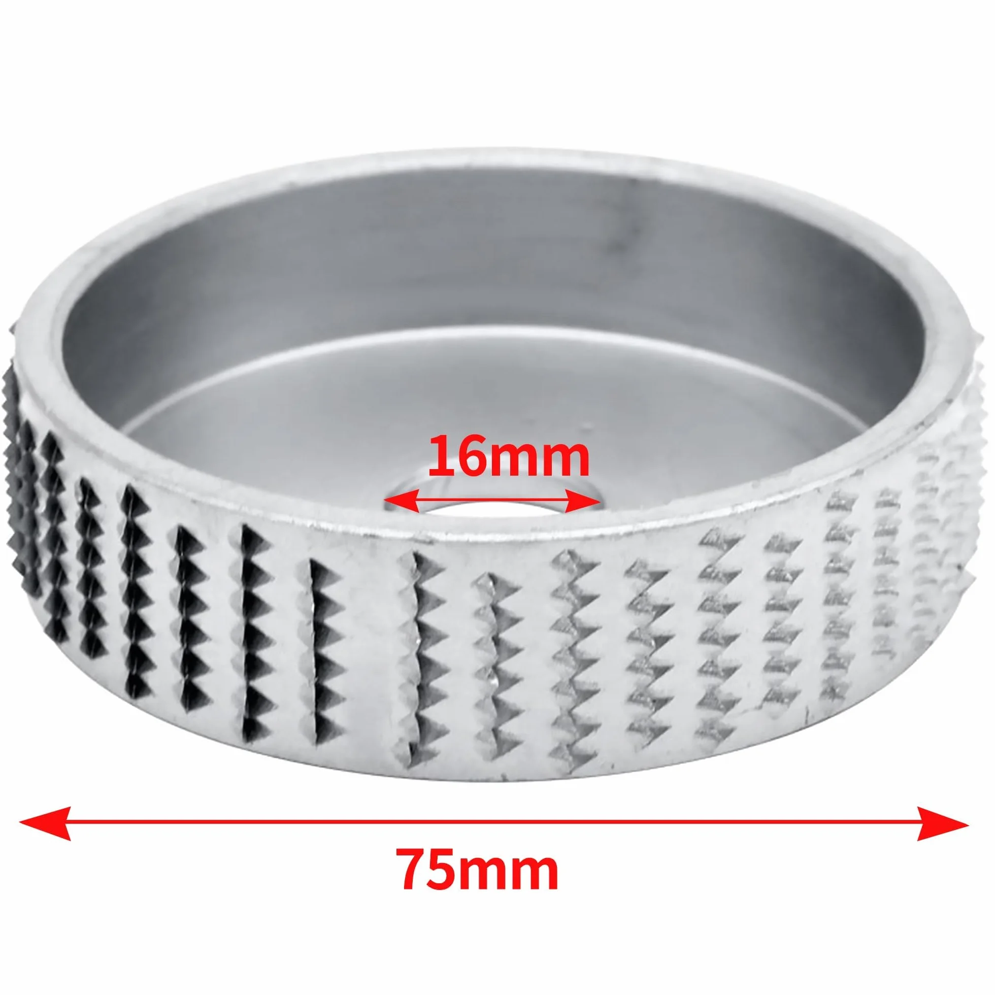 Tarcza ścierna promieniowa do drewna 75x16 mm do szlifierki kątowej