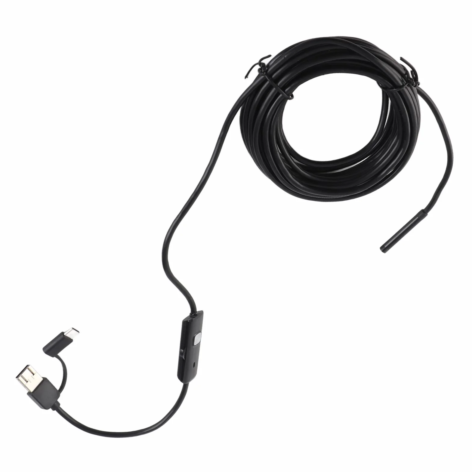Endoskopowa Kamera Inspekcyjna 3 w 1 USB Wodoodporny Boroskop ze światłem LED