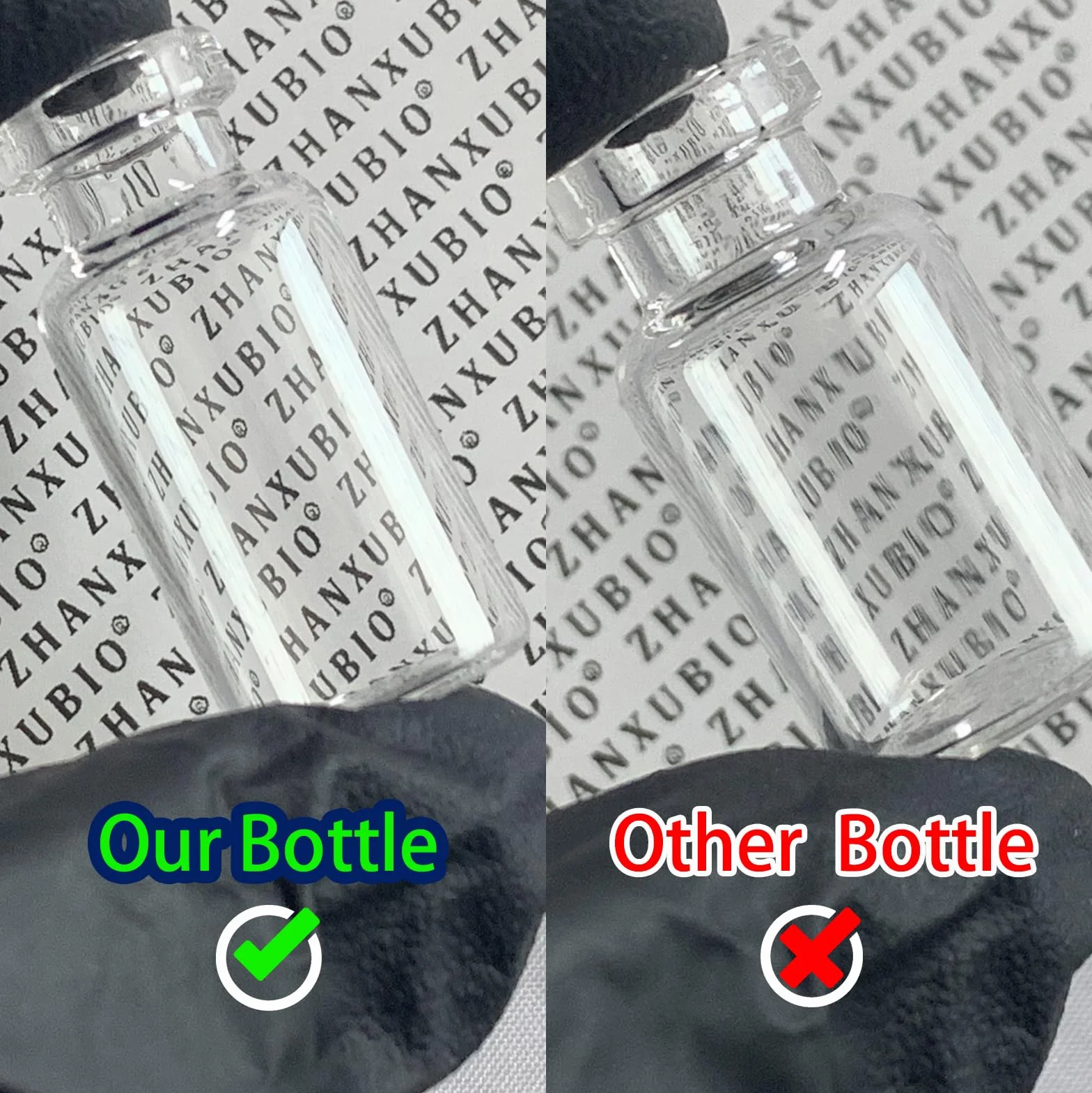 Sterylne szklane fiolki z portem do wstrzykiwań samoregenerującym się i klapką, sterylne opakowanie, 10 sztuk (2 ml, 10)