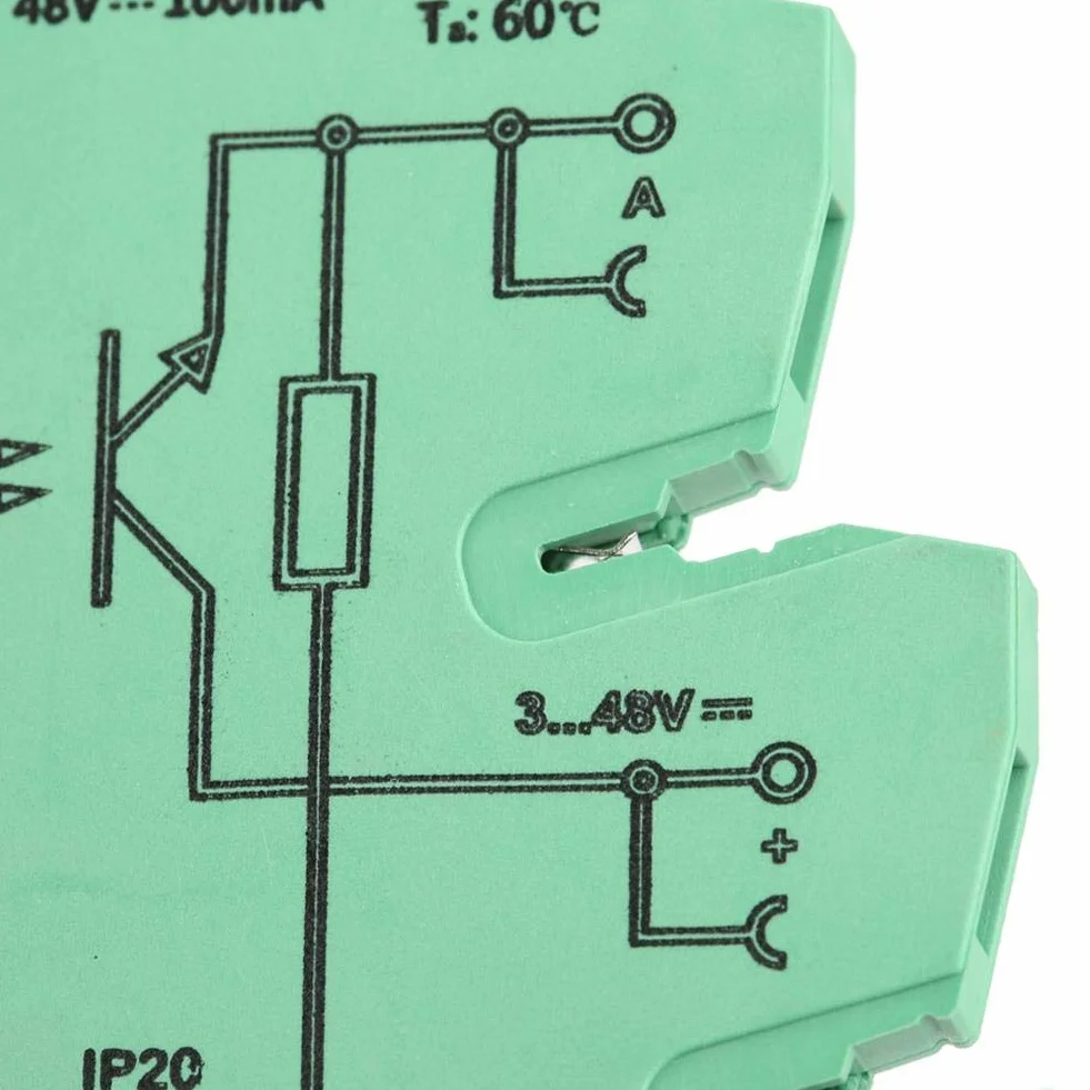 SPS-Relais zur Isolierung des Optokopplers, MRI-3.3D48 DC Photoelektrischer Koppler zur Isolierung des SPS-Relaismoduls Eingang 3.3VDC Ausgang 3-48VDC