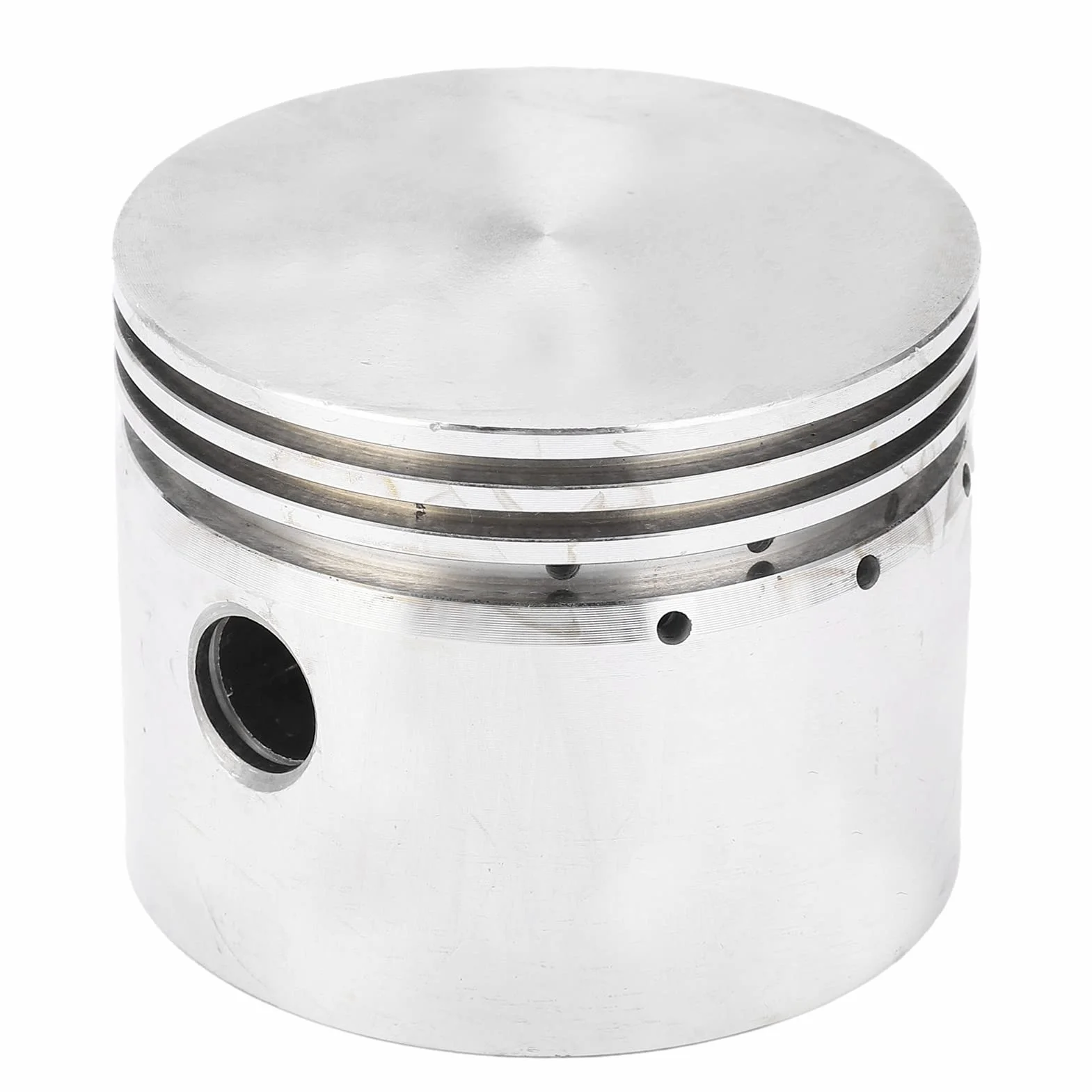 Tłok 80 Mm, Tłok Sprężarki Powietrza, Aluminiowy Korbowód Silnika Pompy, średnica 80 Mm/3,1 Cala, Akcesoria do Pomp Powietrza, Powietrze, Elementy Mechaniczne