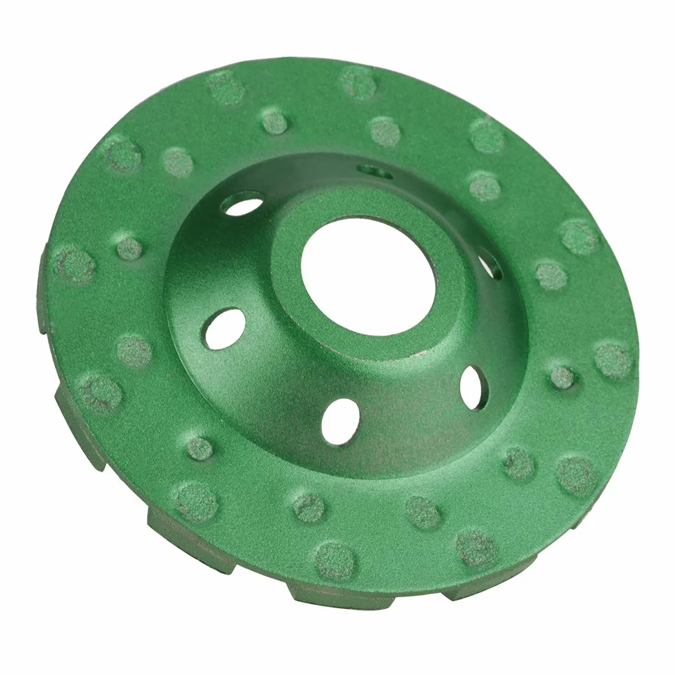 Koło szlifierskie, tarcza szlifierska z diamentowym kubkiem, 4 cala/100 mm tarcza szlifierska diamentowa, do szlifierek kątowych, kamienia, marmuru, muru, betonu