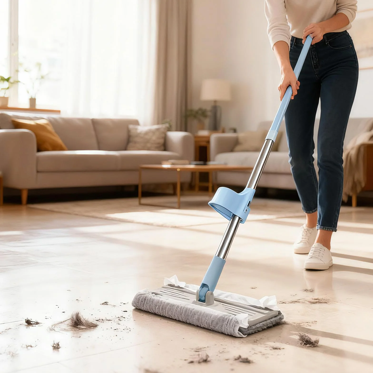 Jednorazowe ściereczki do zamiatania na sucho 100 szt. kompatybilne z Speedmop 19 x 15 x 9 cm