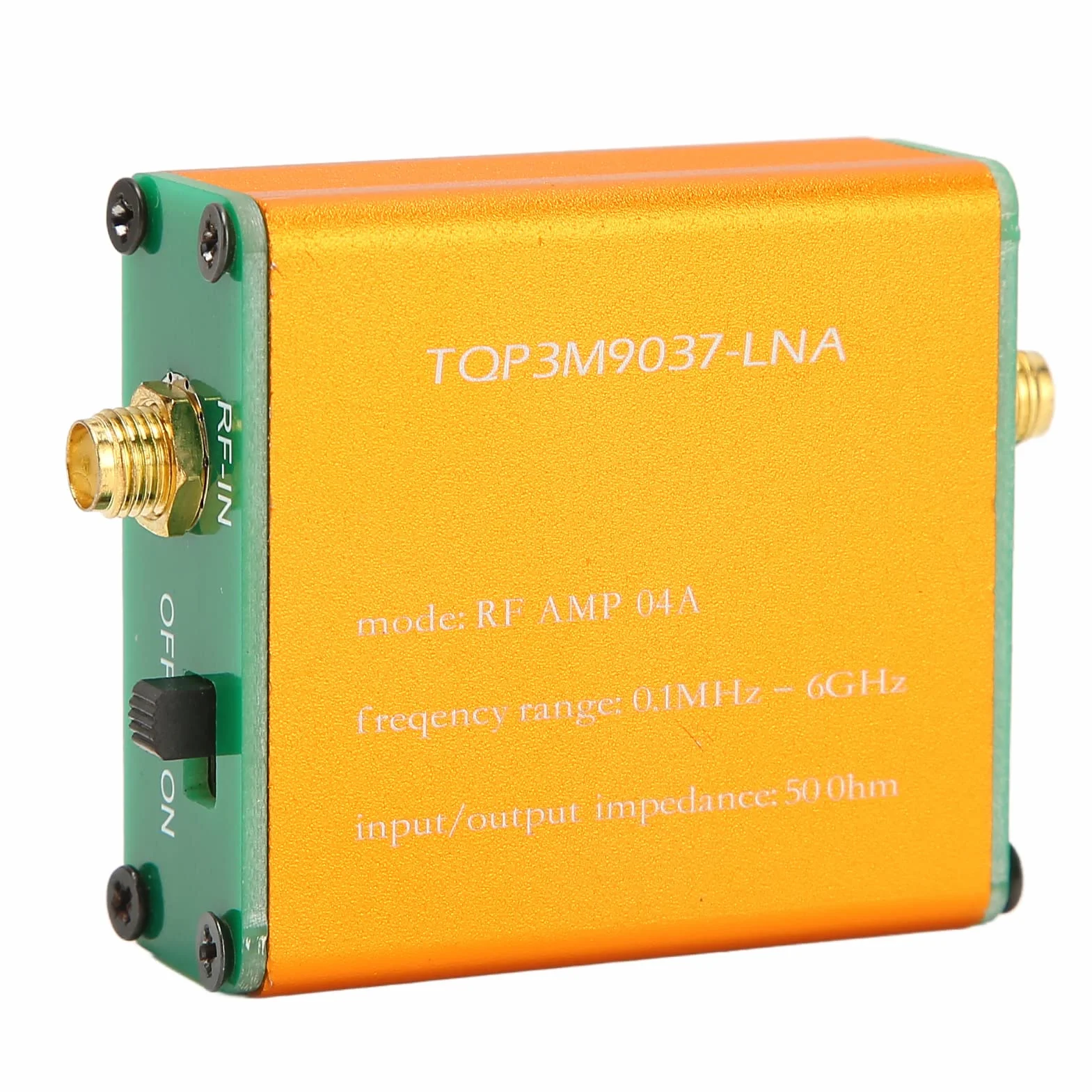 Wzmacniacz Niskoszumowy 0,1 MHz-6 GHz 20dB Moduł Przedwzmacniacza Mocy RF