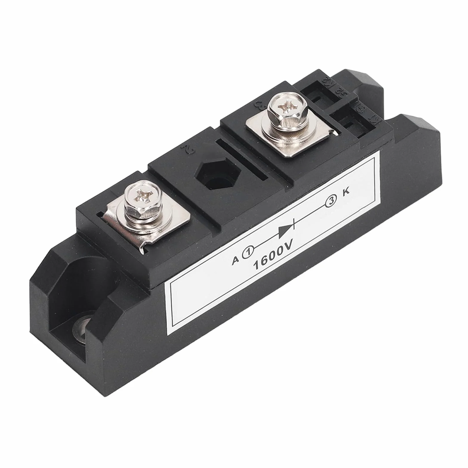 Mostek Prostowniczy 3-Fazowy 110A 1600V, Moduł Mocy Diodowej z 2 Zaciskami, Mostek Prostowniczy Przemysłowy, MD110A