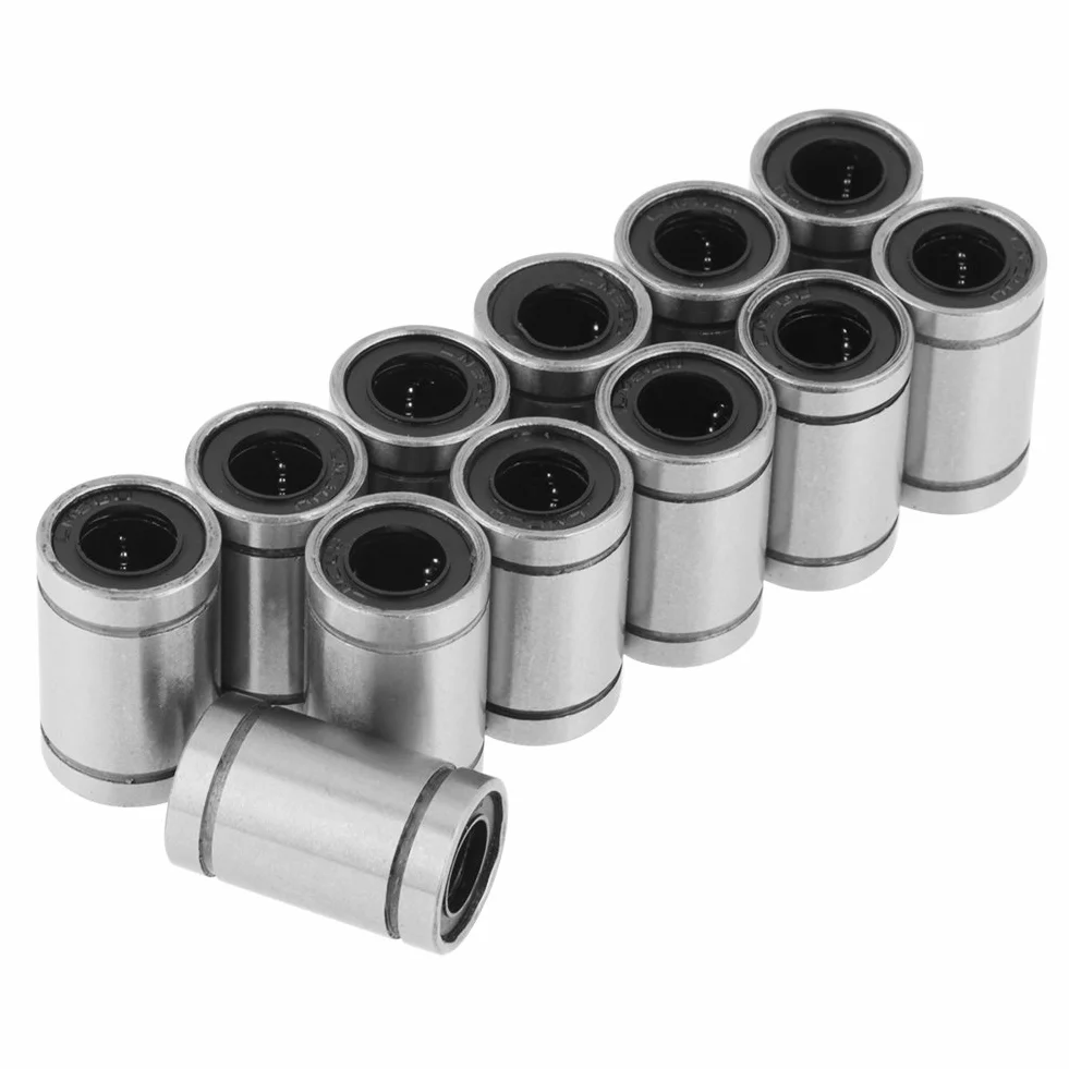 Łożysko liniowe LM8UU 8x15x24 mm 12 sztuk do CNC drukarki 3D