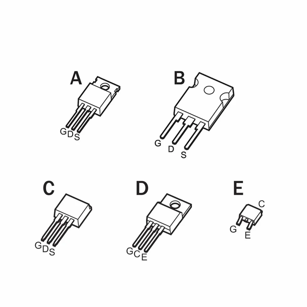 KEMO Zestaw MOSFETS/IGBTS CA. 20 St S106