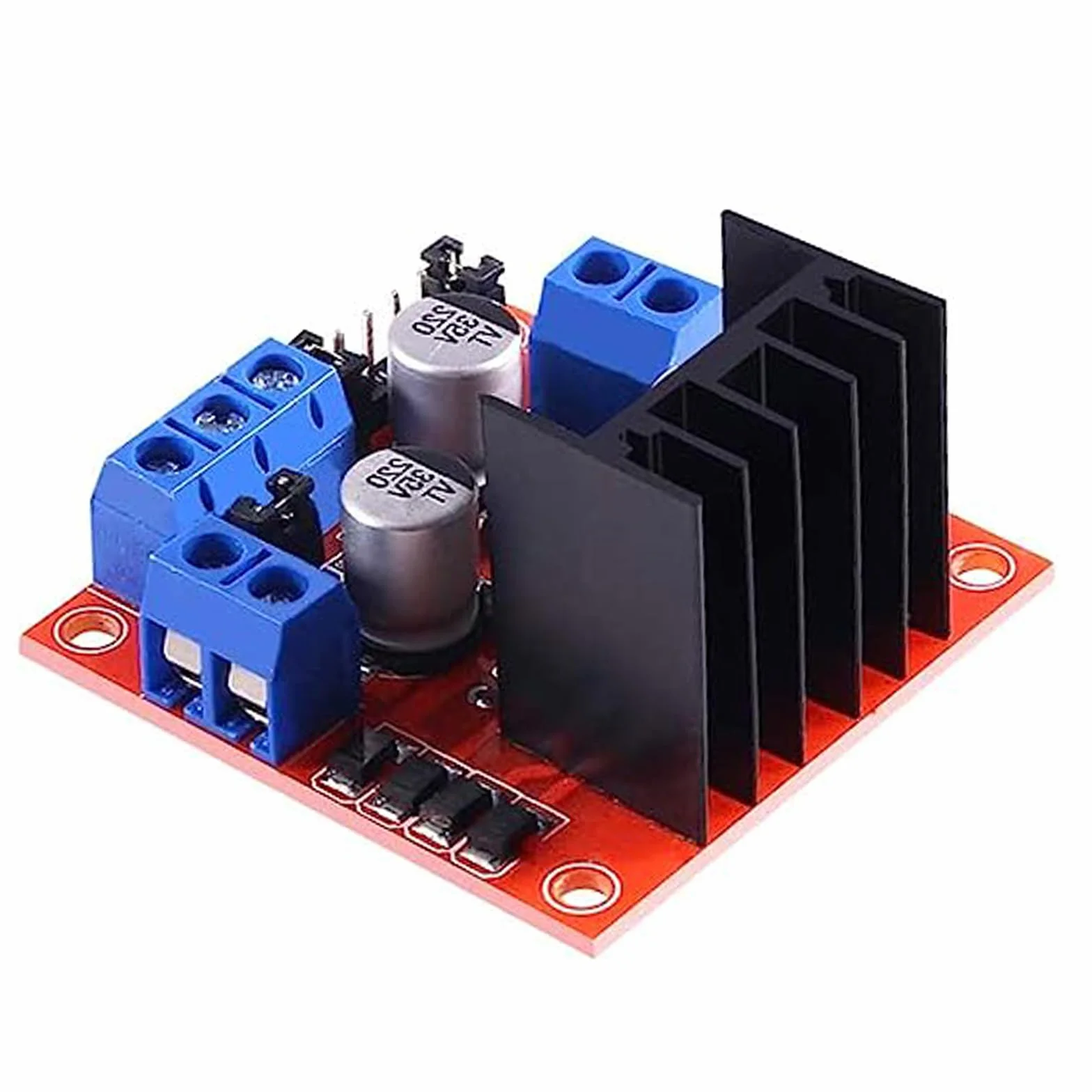 4 szt. L298N Motor Drive Controller Board moduł Dual H mostek DC moduł krokowy do Arduino