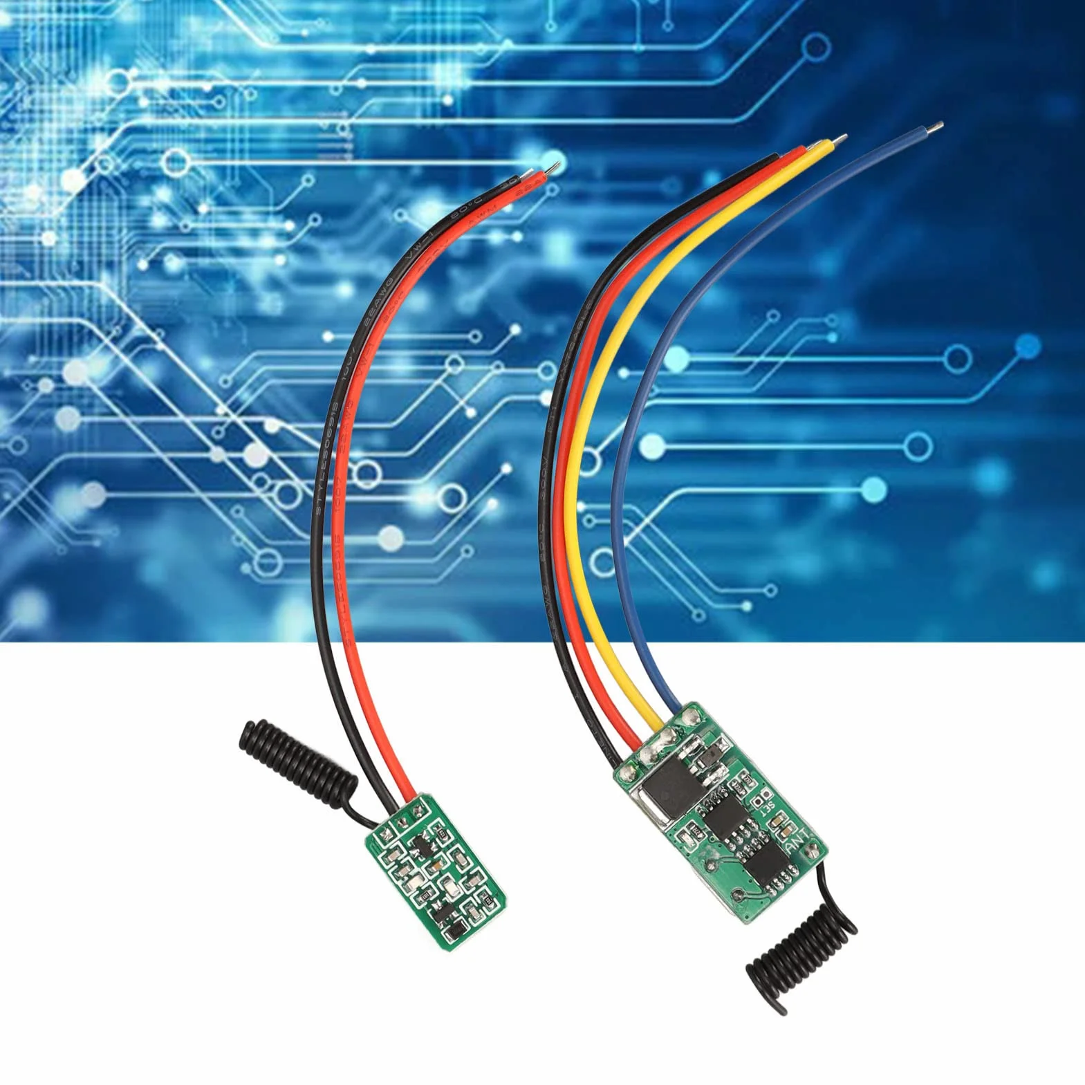 Zestaw Przełączników Zdalnego Sterowania RF 433MHz Odbiornik DC6V-36V Nadajnik DC5V-24V Bezstykowa Płytka PCB