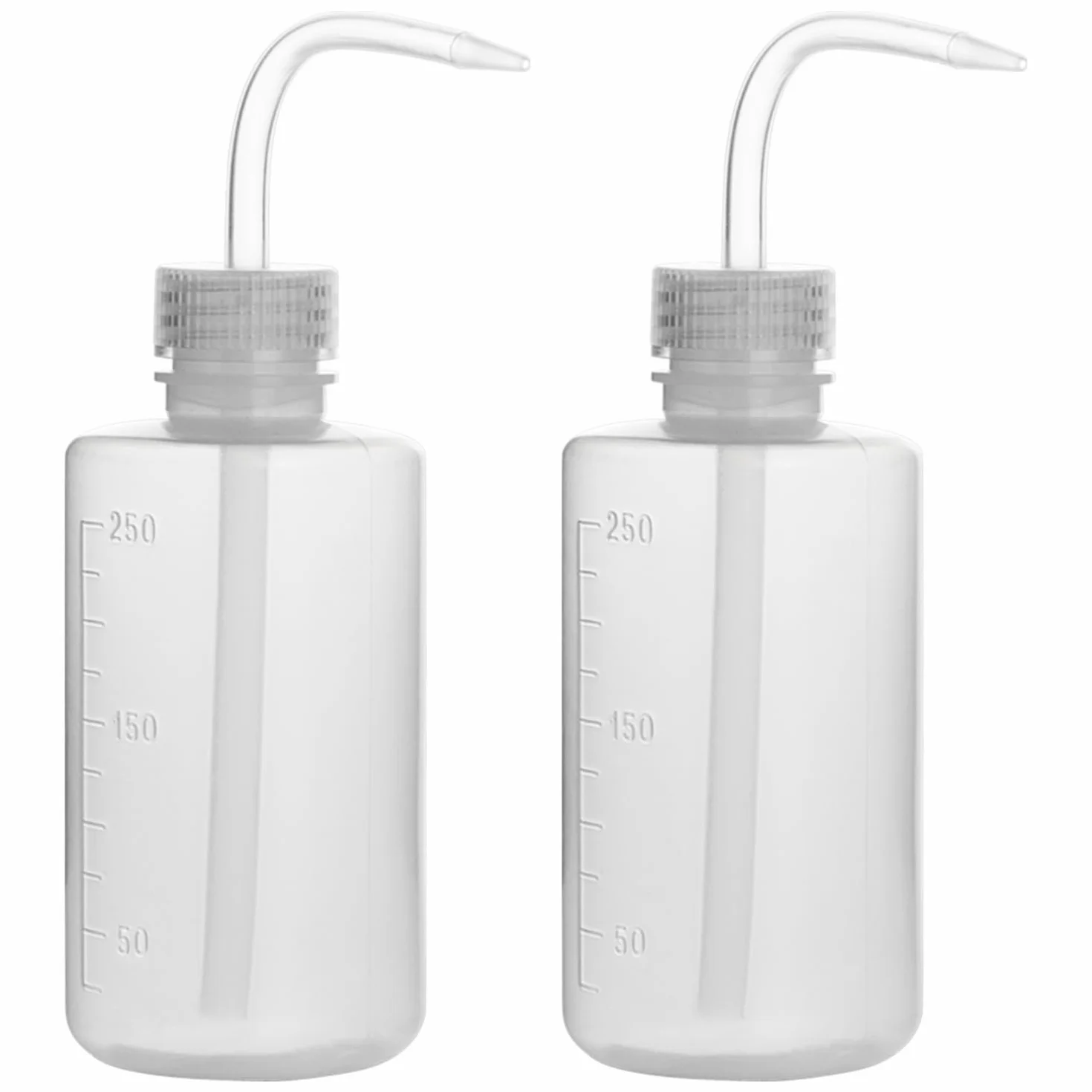 Butelka do mycia LDPE z wąskim otworem 250 ml 2 sztuki