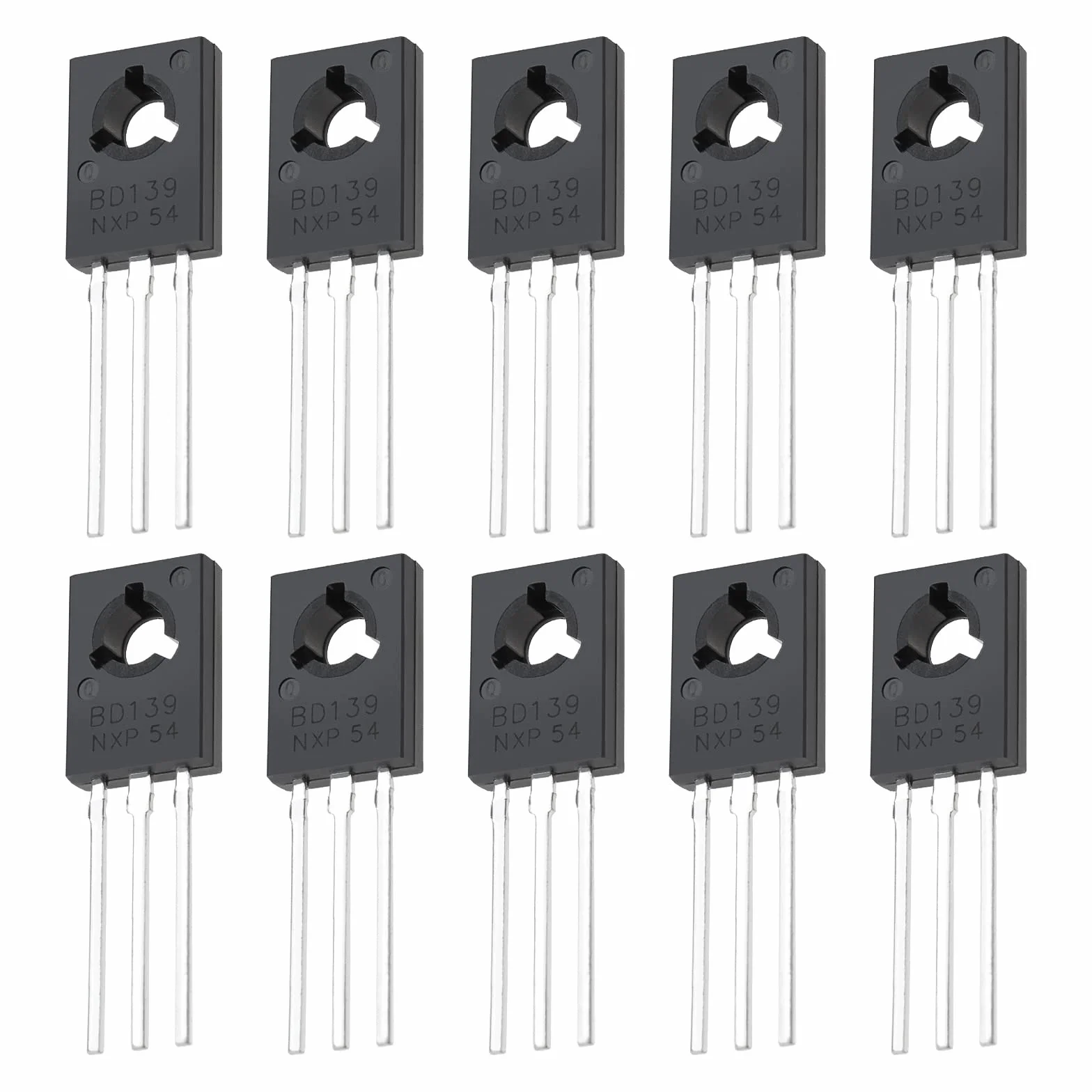 20 szt. BD139 NPN Power Tranzystor NPN 1,5 A 80 V Wzmacniacz mocy audio Tranzystor TO-126 Tranzystor Trioda Elementy elektroniczne