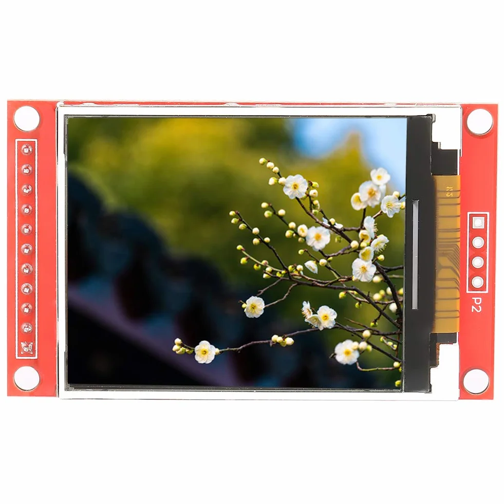 2-calowy moduł wyświetlacza LCD TFT 3 V/5,5 V kolorowy ekran 176 x 220 pikseli sterownik IC ILI9225 szeregowy interfejs peryferyjny