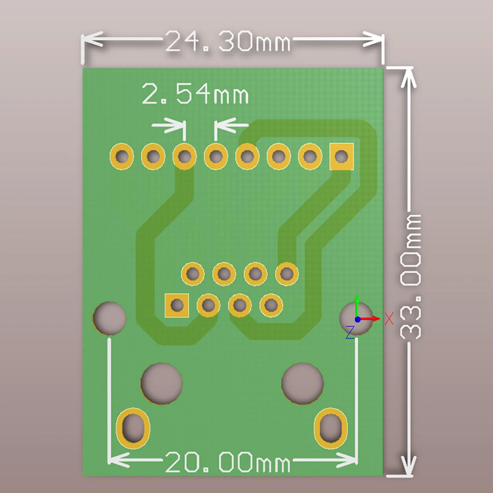 RJ45 8-pinowy Ethernet Dual żeński Breakout Board 2,54 mm Pitch adapter z podwójnym gniazdem