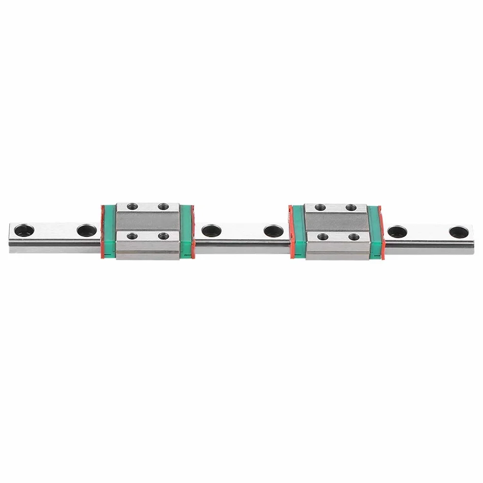 150mm Linearführung, Linearführungsschiene mit einer Führung MGN9B 150mm und zwei MGN9B-Schlitten