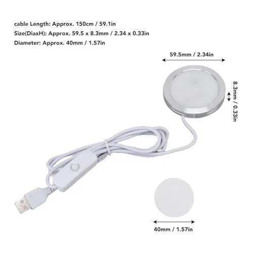 Fafeicy Zestaw LED LAMP RGB Multicolor Night Light dla Akcesoriów do Drukarki 3D MH001