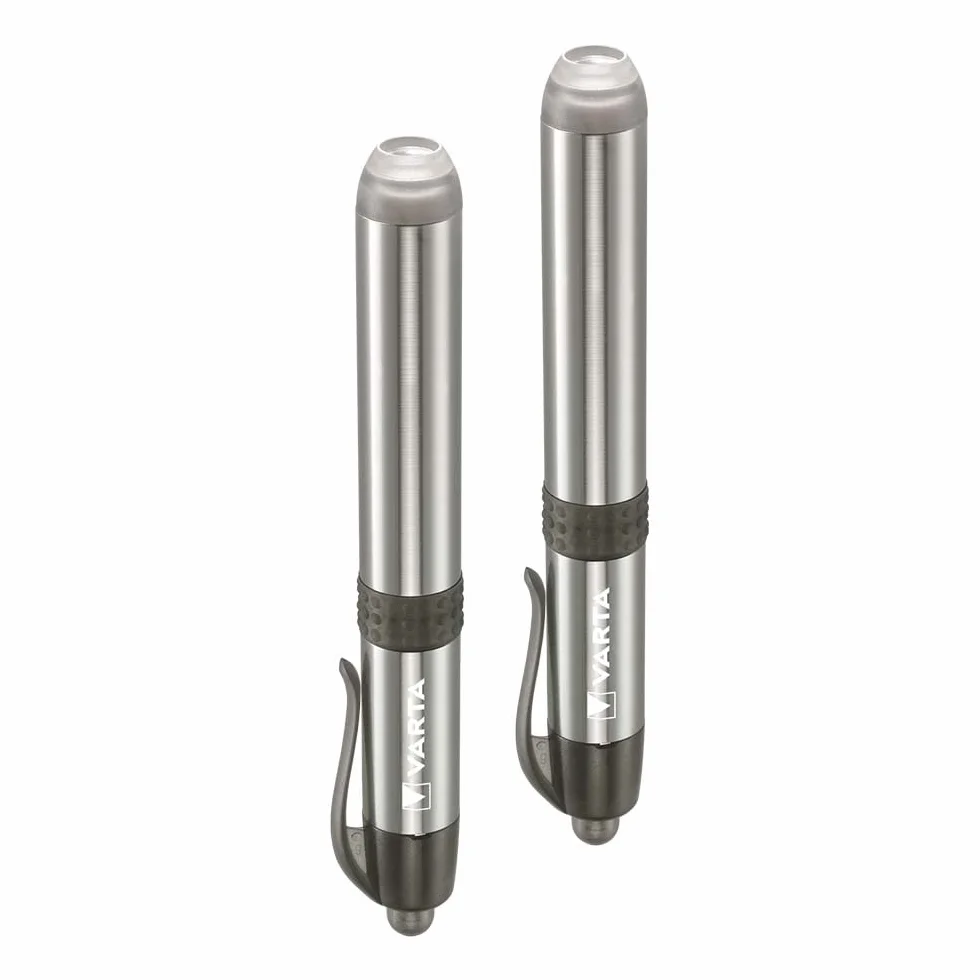 VARTA Lampa diagnostyczna LED dwupak, Pen Light, bateria AAA