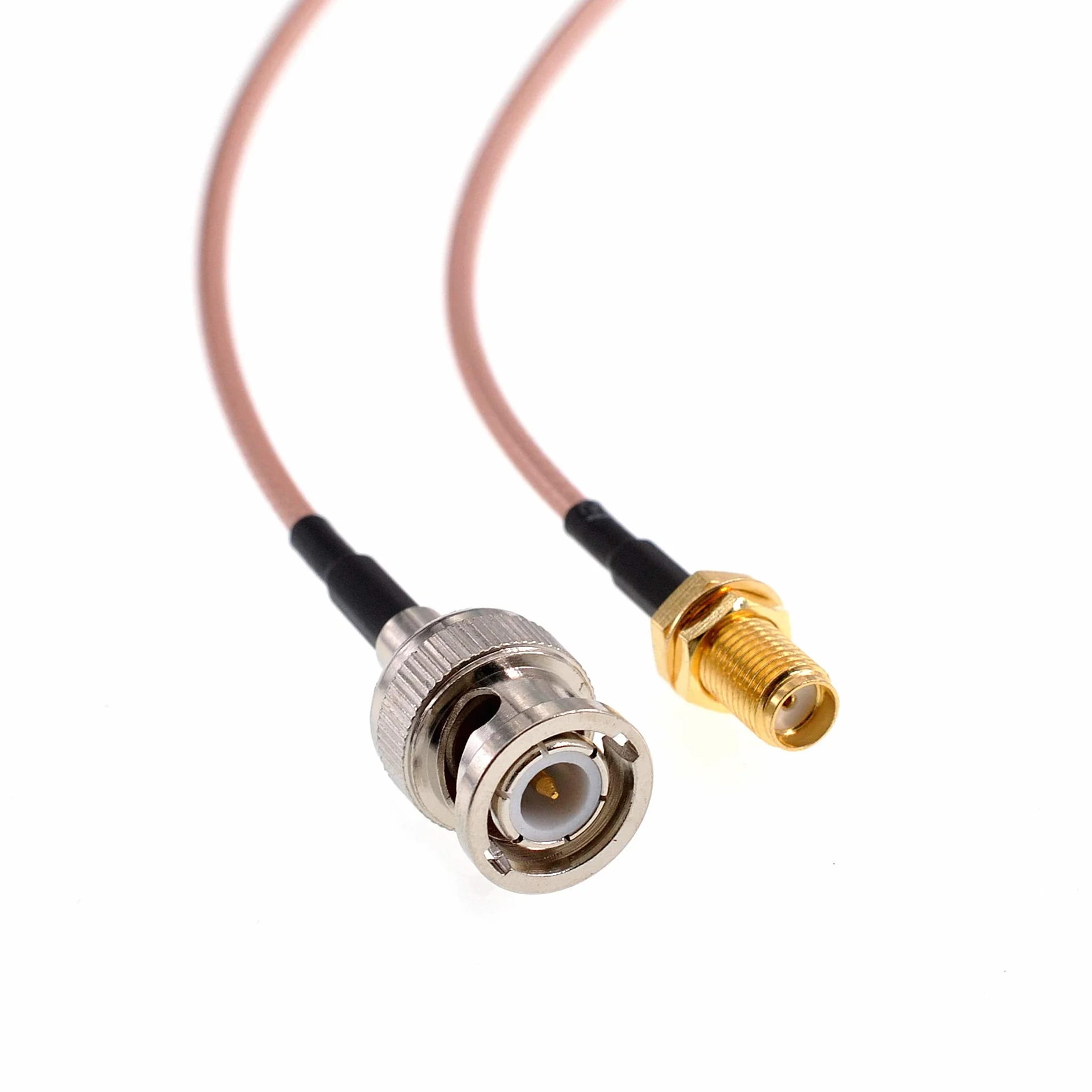 SMA żeński na BNC męski kabel koncentryczny RF RG316 1 m