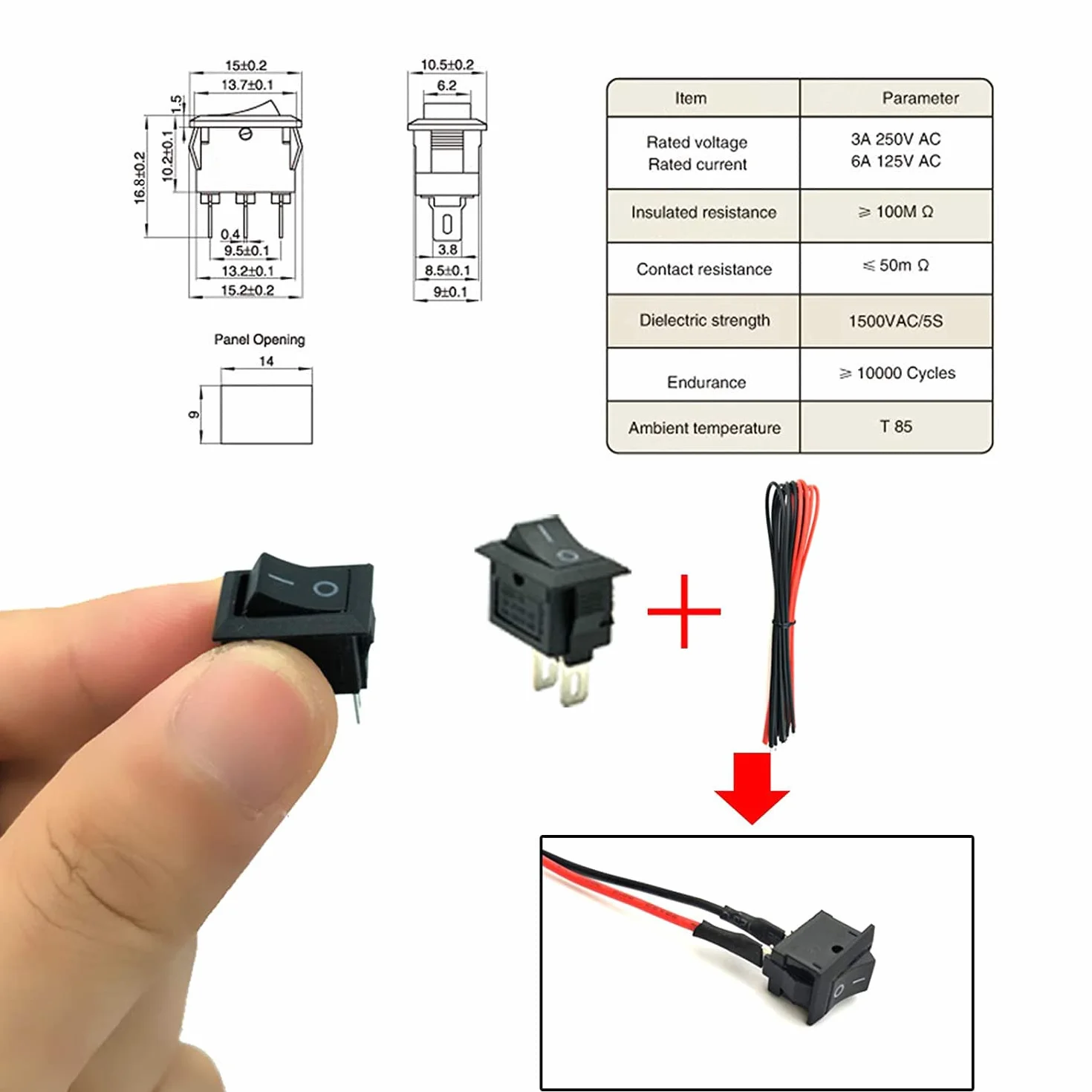 RUNCCI-YUN zestaw silników DC 1,5-3 V 15000-16500 obr./min 8-częściowy do projektów DIY