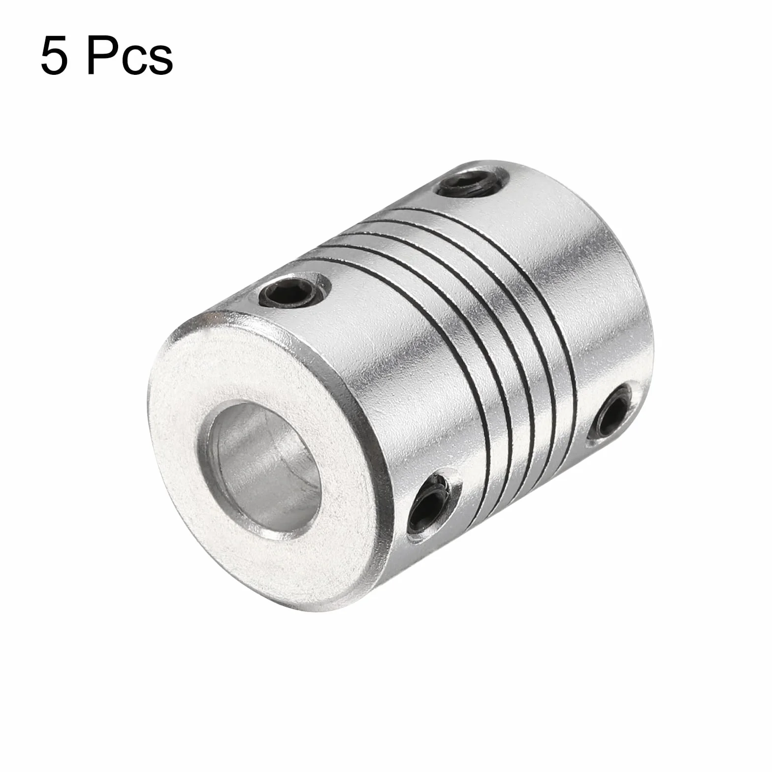 Złączka wału ze stopu aluminium 8 mm na 8 mm elastyczne sprzęgło silnika do CNC i drukarki 3D L25 x D19