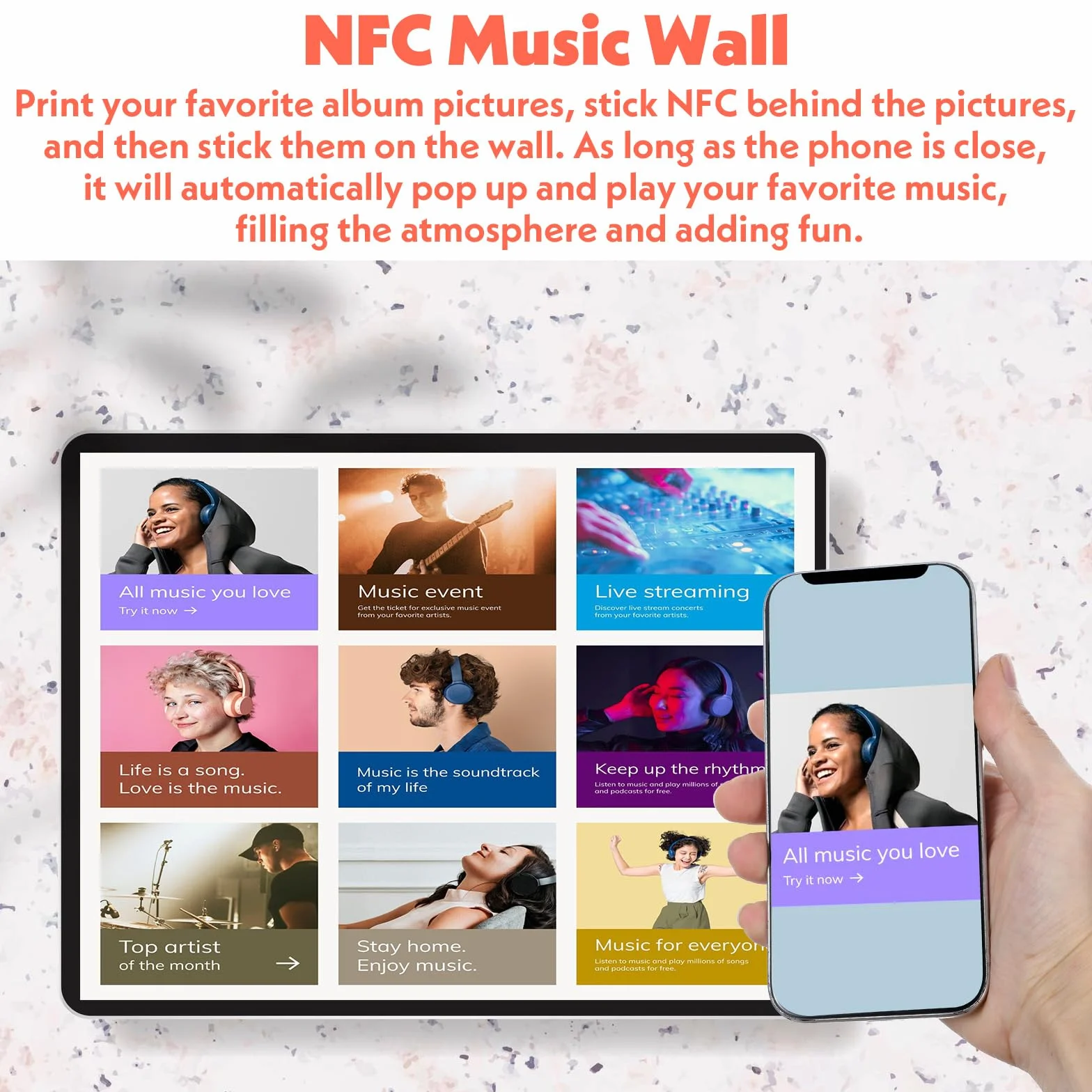50 szt. naklejek NFC z oryginalnym chipem NTAG216 NFC naklejki samoprzylepne etykiety przezroczyste znaczniki RFID wielokrotnego zapisywania 888 bajtów pamięci odpowiednie do wszystkich urządzeń z
