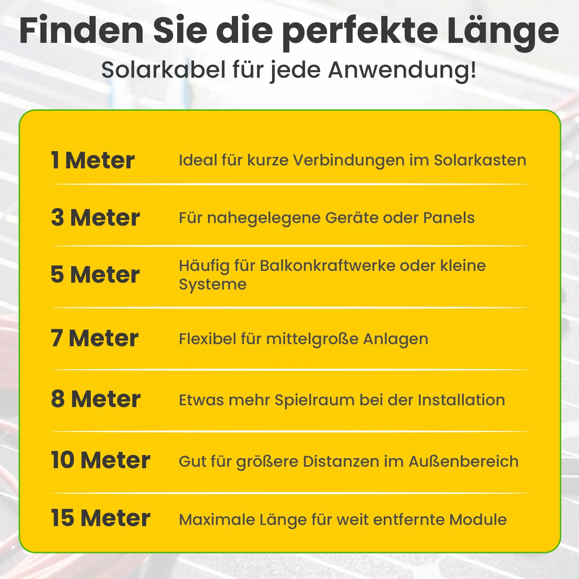 Offgridtec 1 m 4 mm² kabel połączeniowy z wtyczką PV