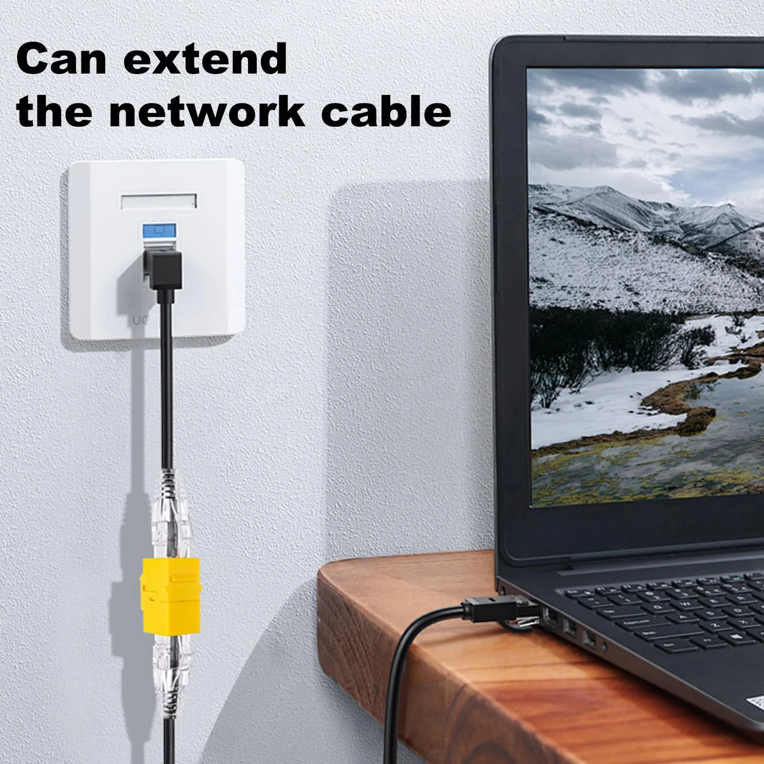 GeeekPi Keystone RJ45 Cat6 Connectors, zestaw 12 sztuk, wielokolorowe, pozłacane szpilki, obudowa ABS