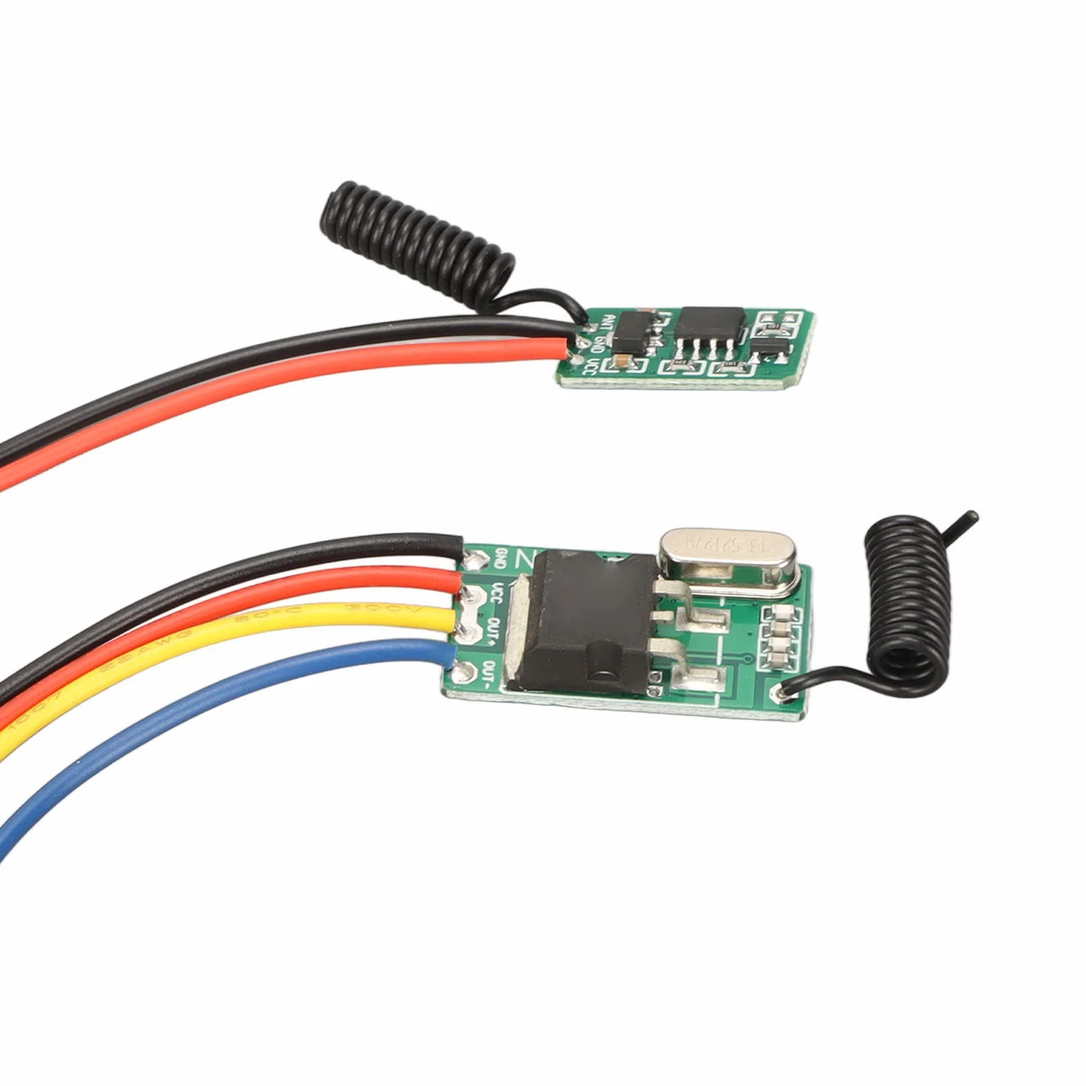 Zestaw Przełączników Zdalnego Sterowania RF 433MHz Odbiornik DC6V-36V Nadajnik DC5V-24V Bezstykowa Płytka PCB