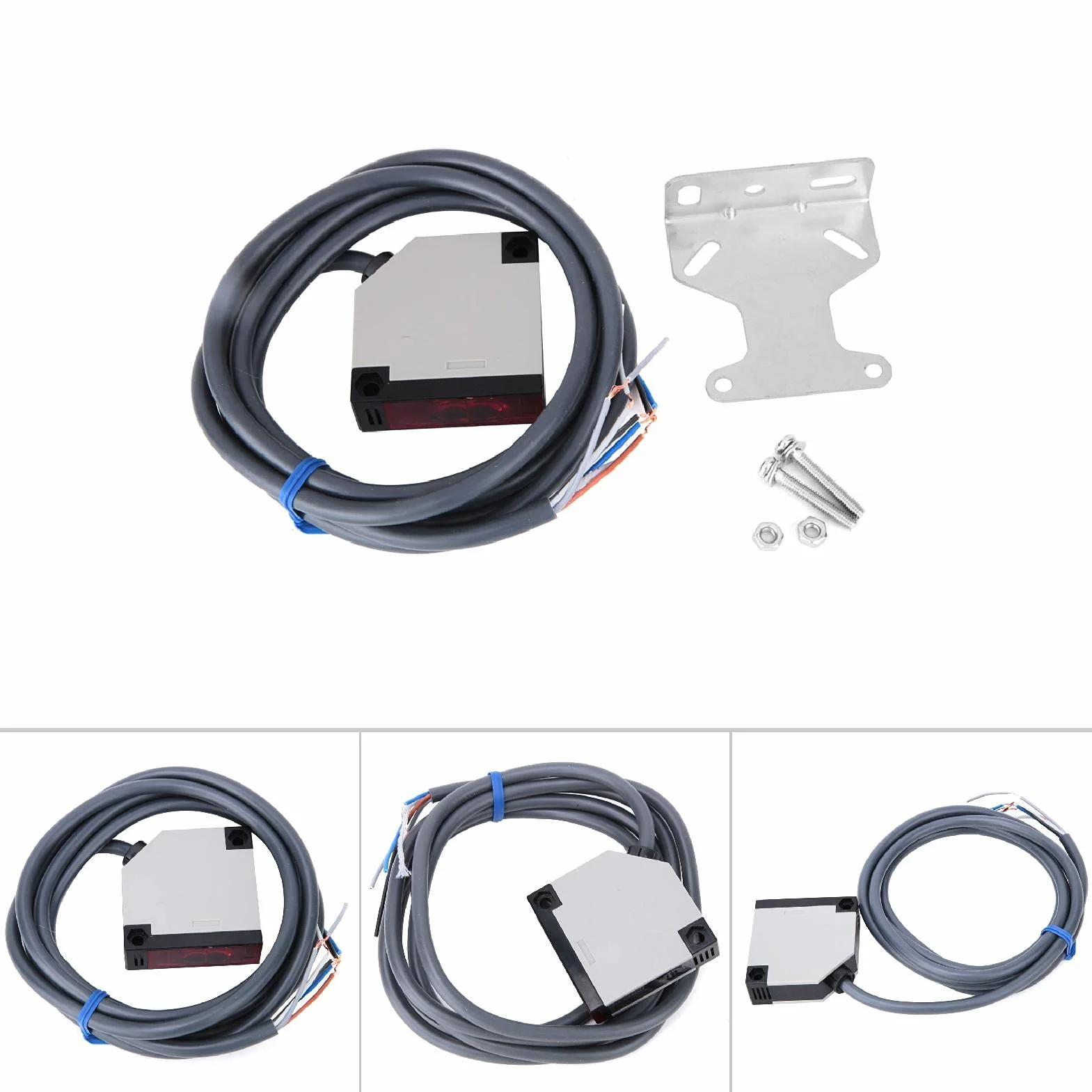 E3JK-DS30M1 Czujnik zbliżeniowy na podczerwień IP65 300mm Rozproszony przełącznik fotoelektryczny DC12-24V