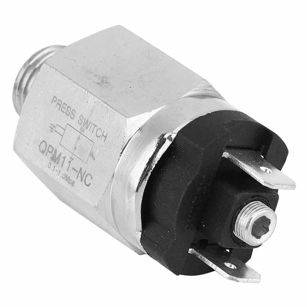 Pneumatyczny regulowany przełącznik ciśnienia QPM11-NC G1/4in AC220V 48VAC/DC