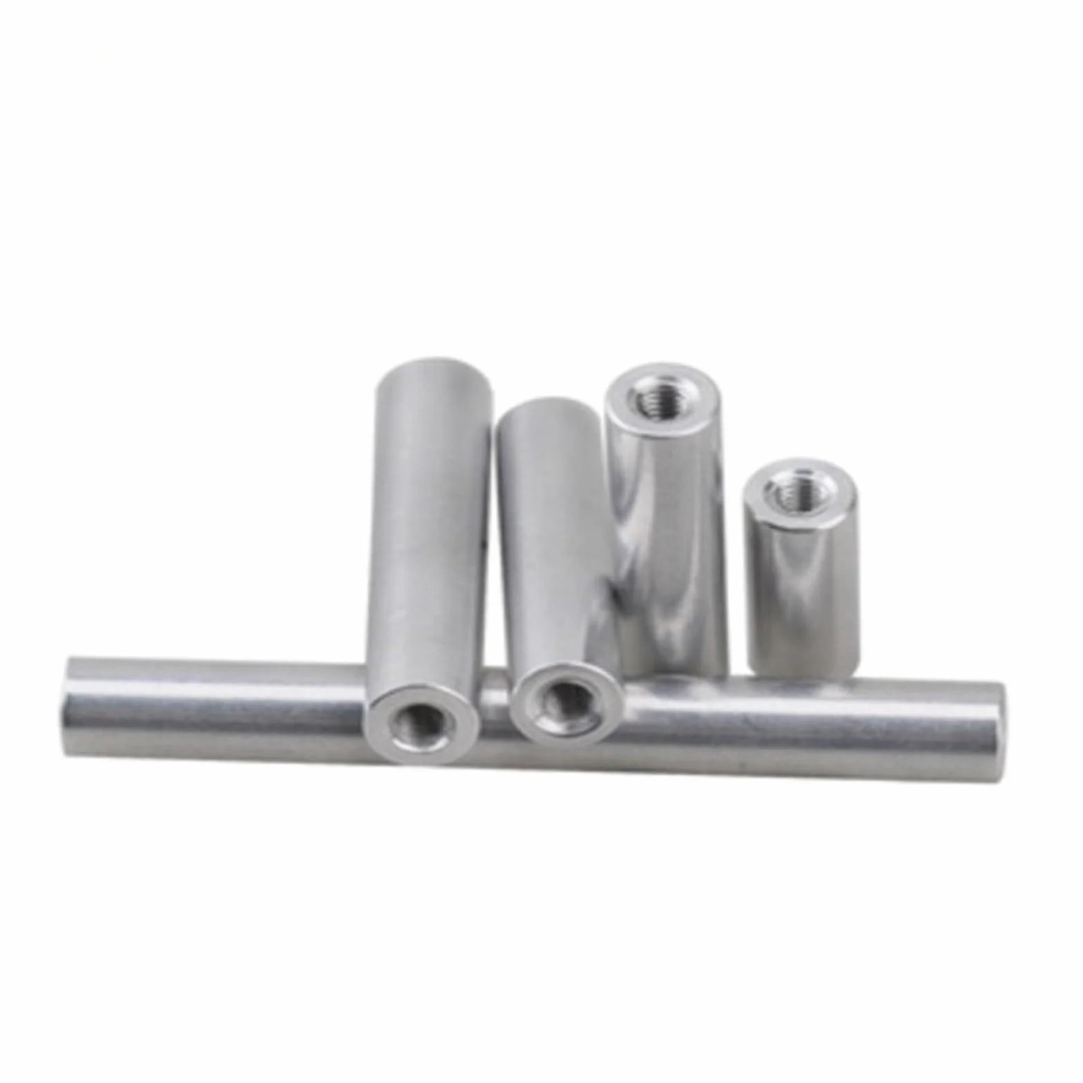 Aluminiowy wspornik dystansowy gwint M2-M10 pręt 65-100 mm śruba trapezowa M6 85 mm