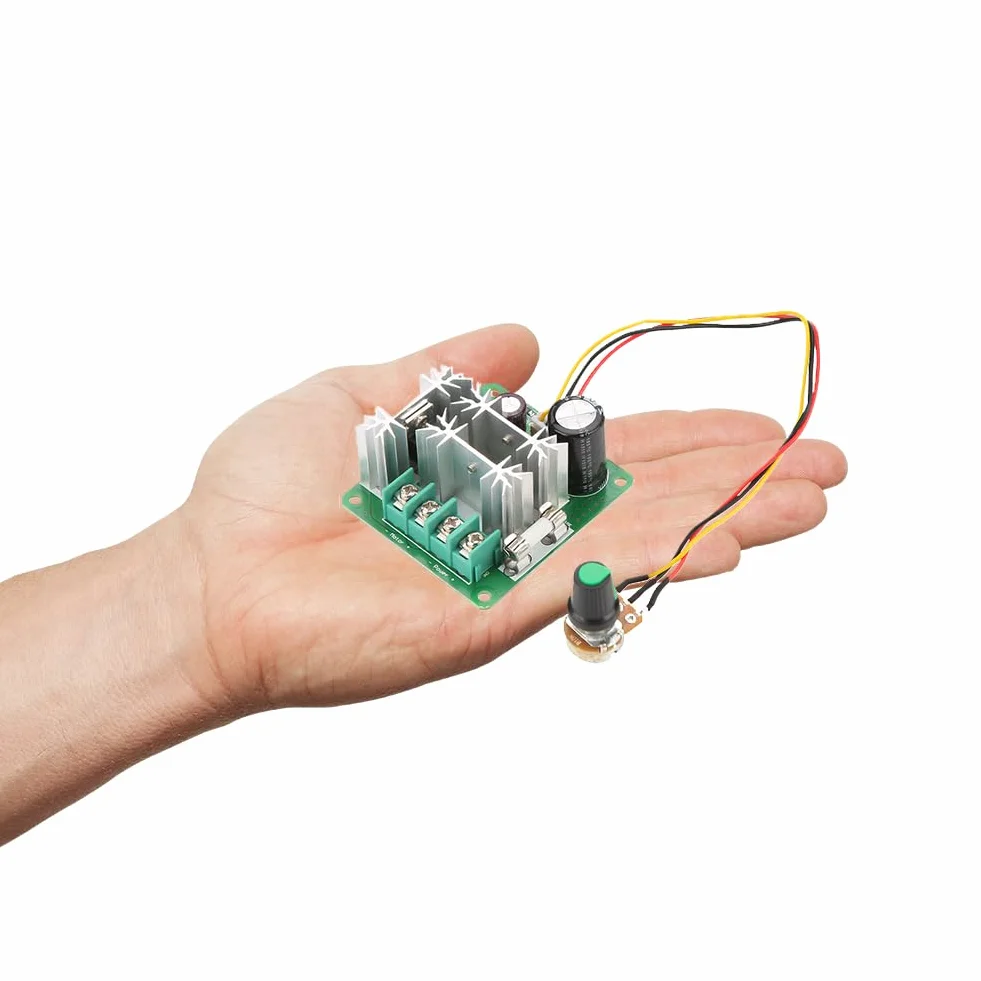 Kontroler prędkości silnika PWM 6V-90V 15A 0.01-1000W uniwersalny regulowany przełącznik prędkości