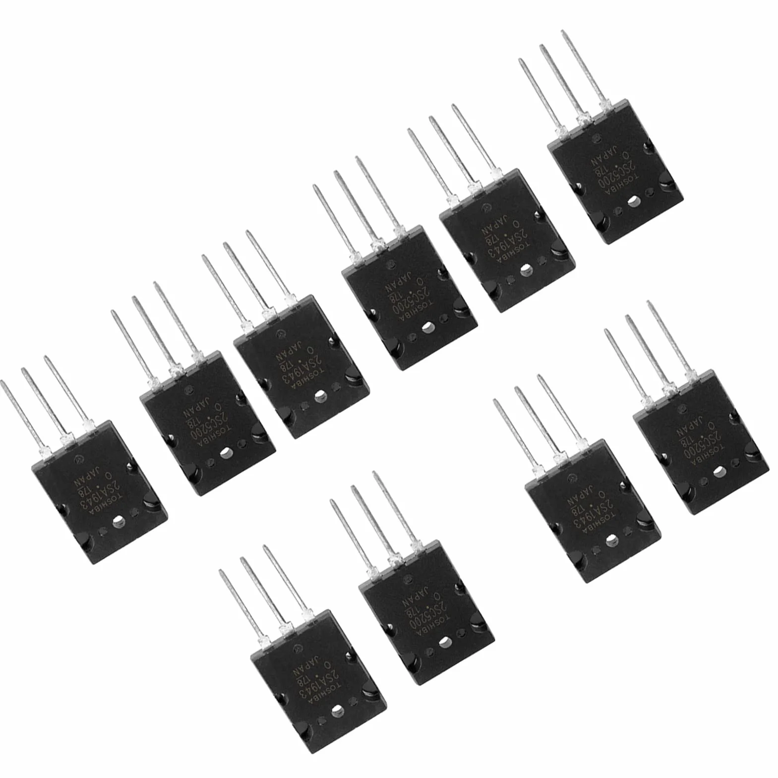 2SC5200 Tranzystor Audio Dużej Mocy 5-parowy Dopasowany BJT