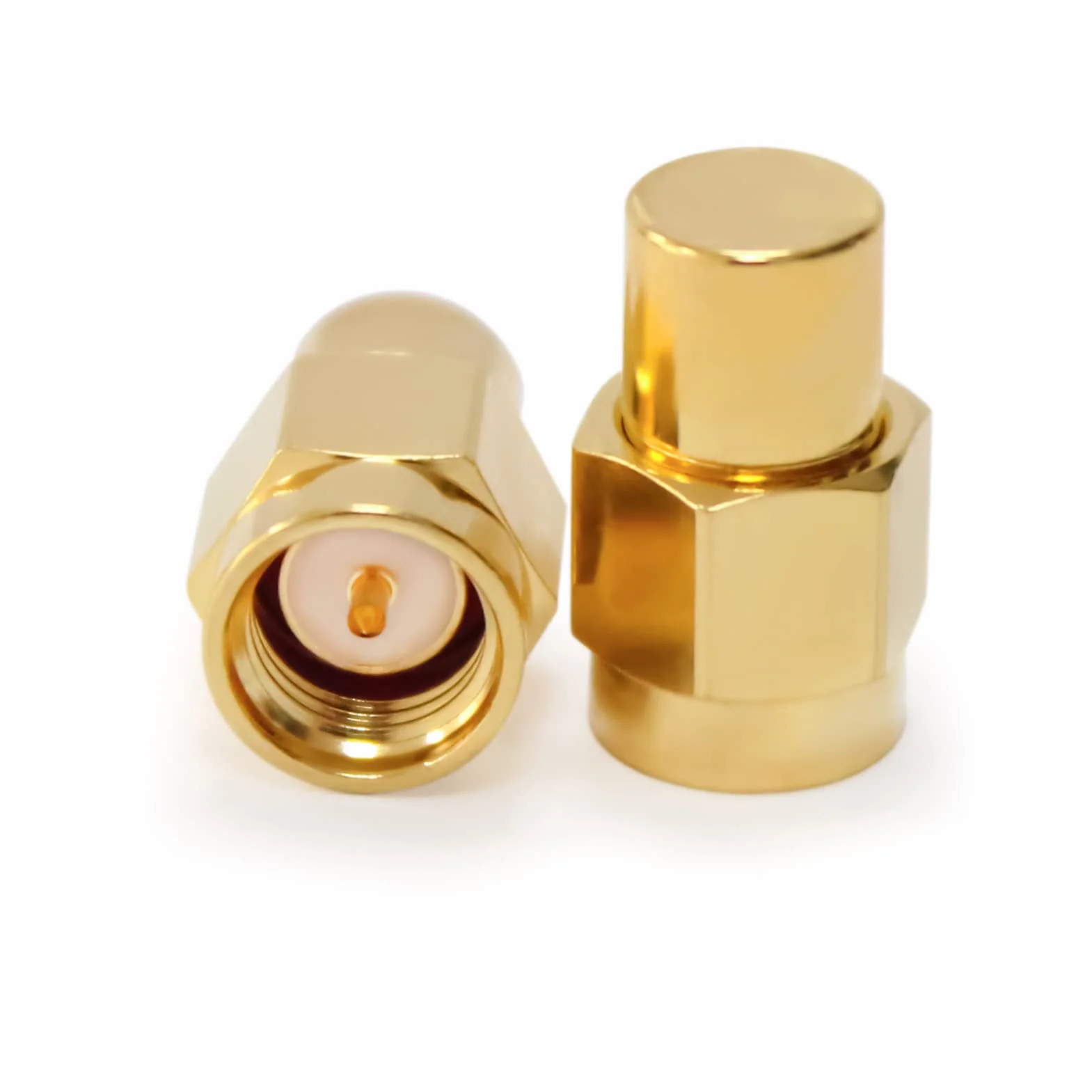 TOJOIN 2 szt. SMA męskie obciążenie/zakończenie RF DC do 18 GHZ koncentryczne terminatory SMA wtyczka ładująca sprzęt testowy RF adapter złącza 50 omów 0,25 W VSWR 1,3 standard MIL-C-39012GB11313